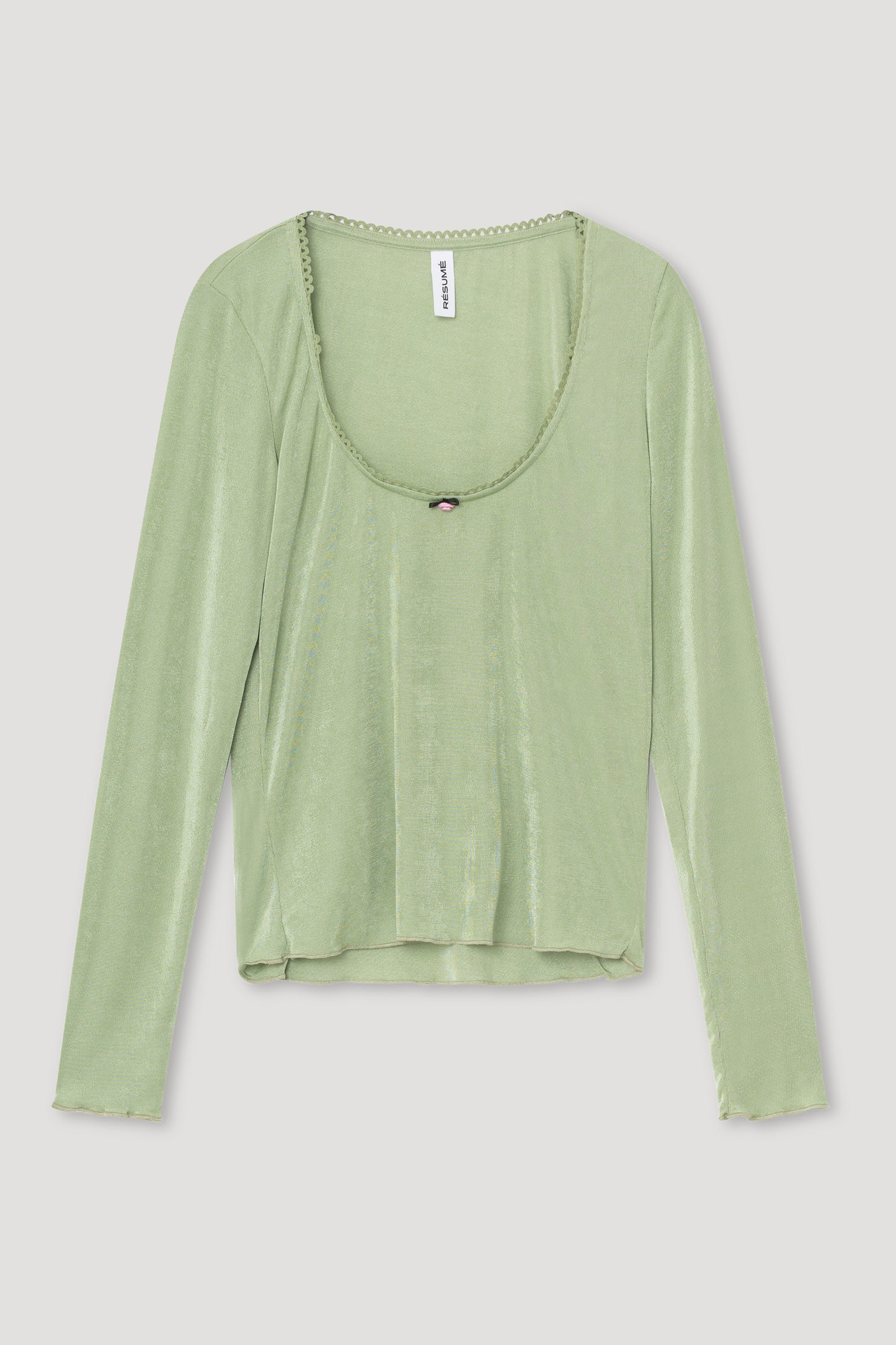 NicoletteRS Blouse Apple Green