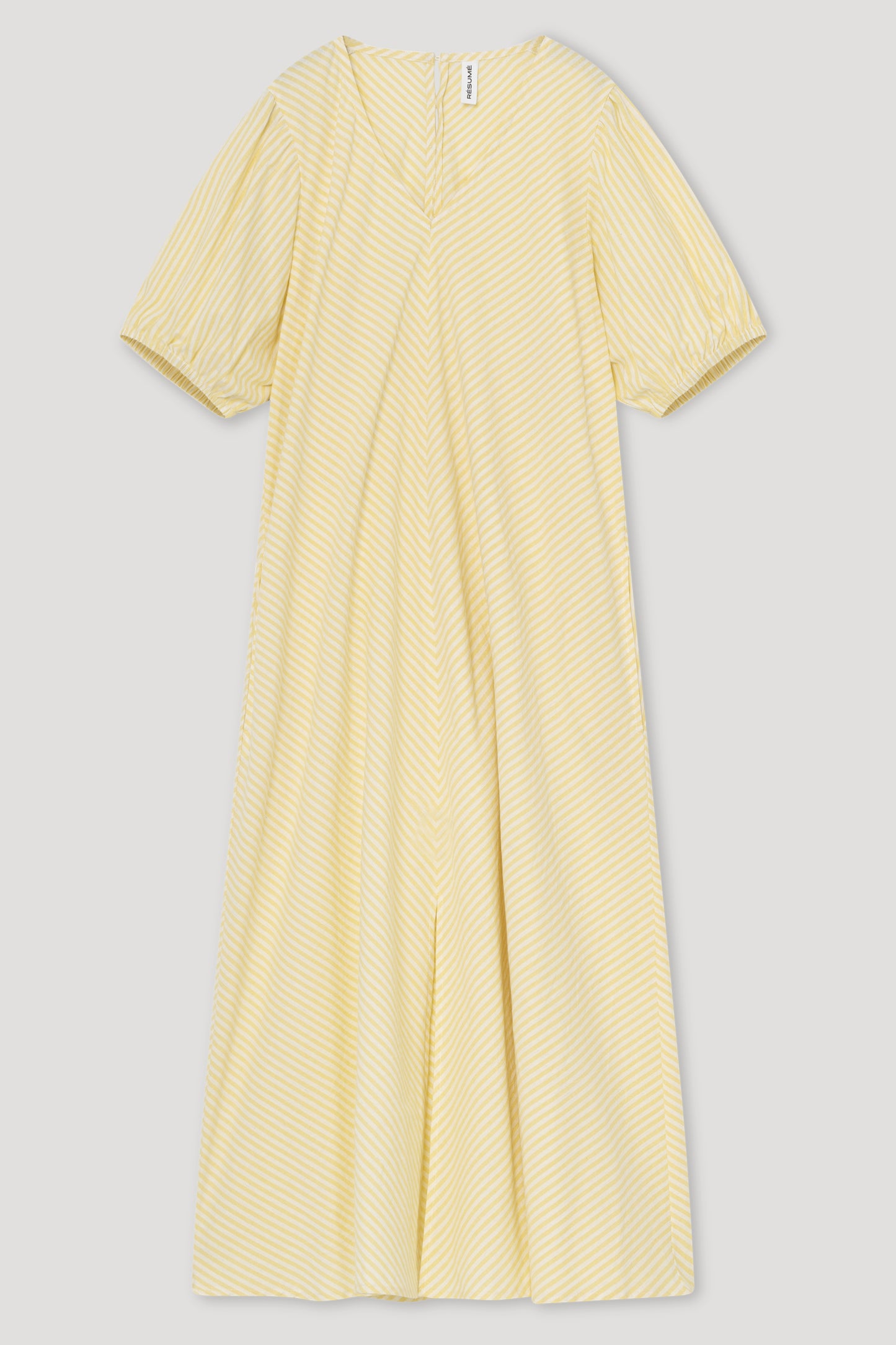 GabrielRS Dress Yellow Stripe
