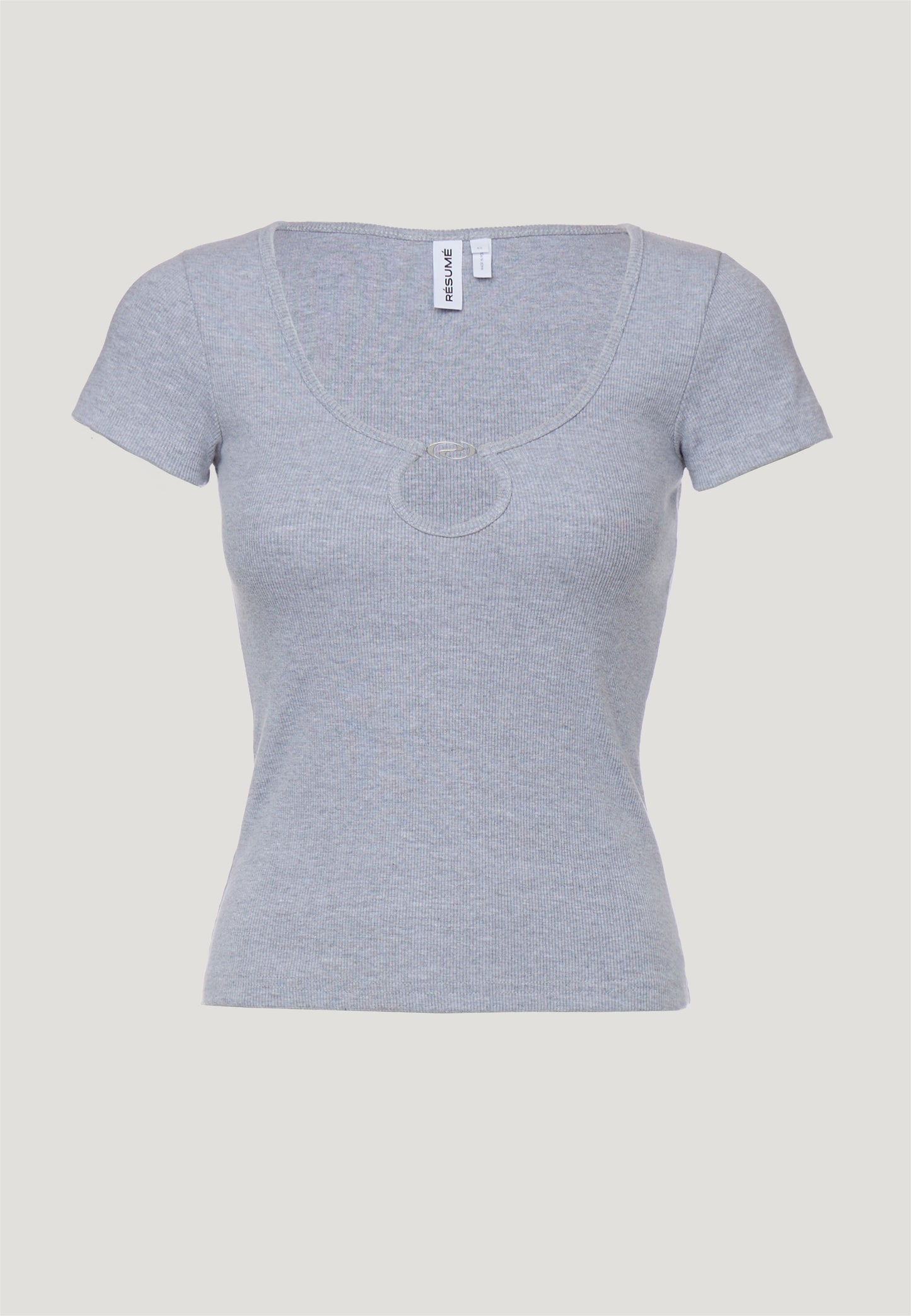 LucyRS Tee Grey Melange