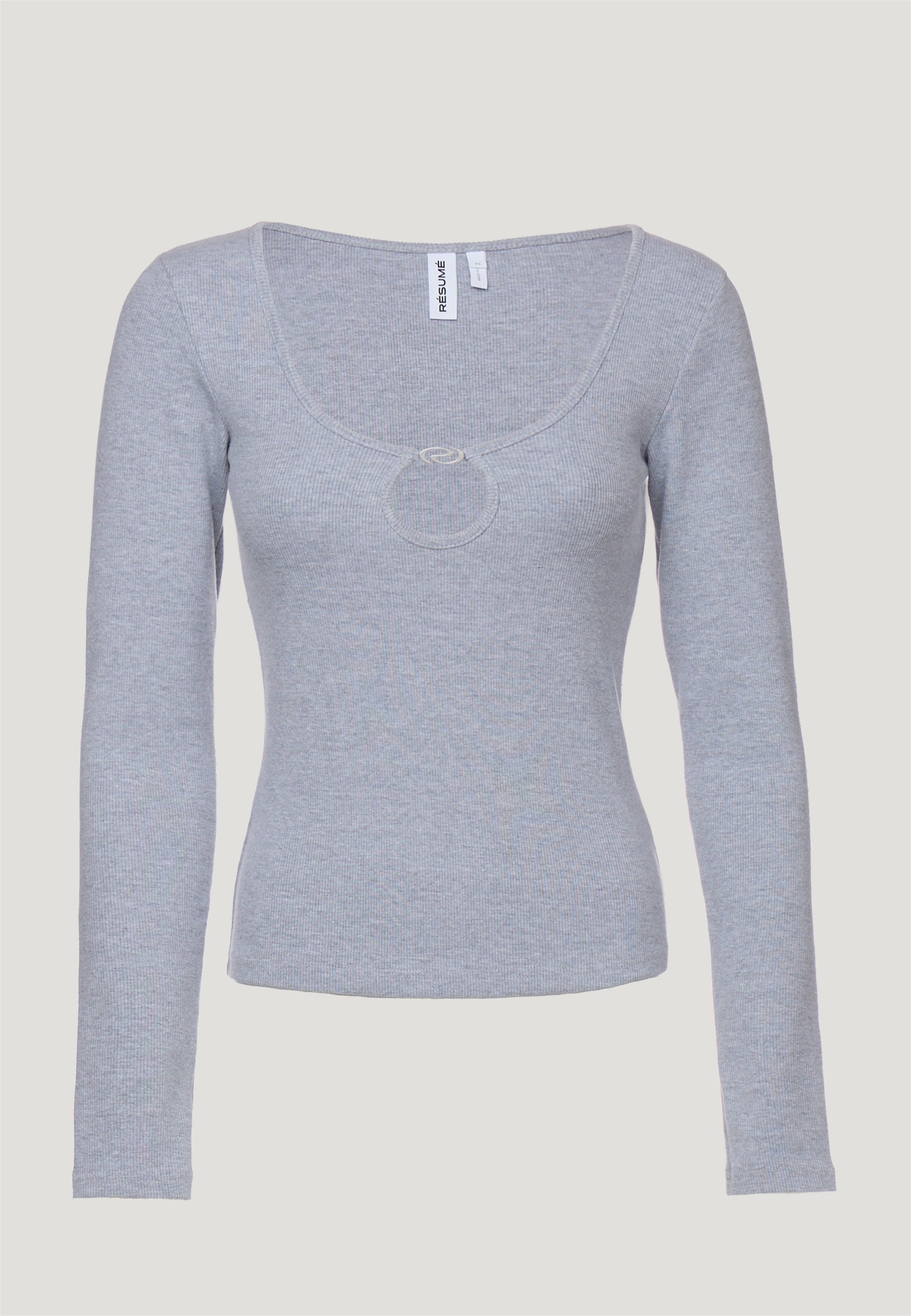 LucyRS Blouse Grey Melange