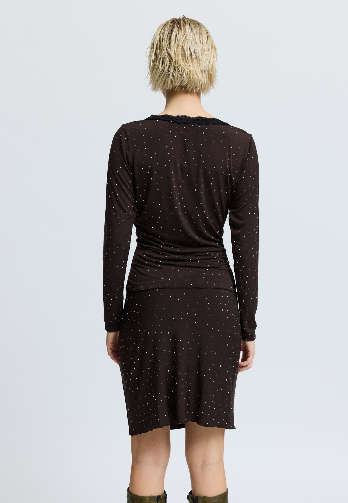 HoneyRS Blouse Dark Brown
