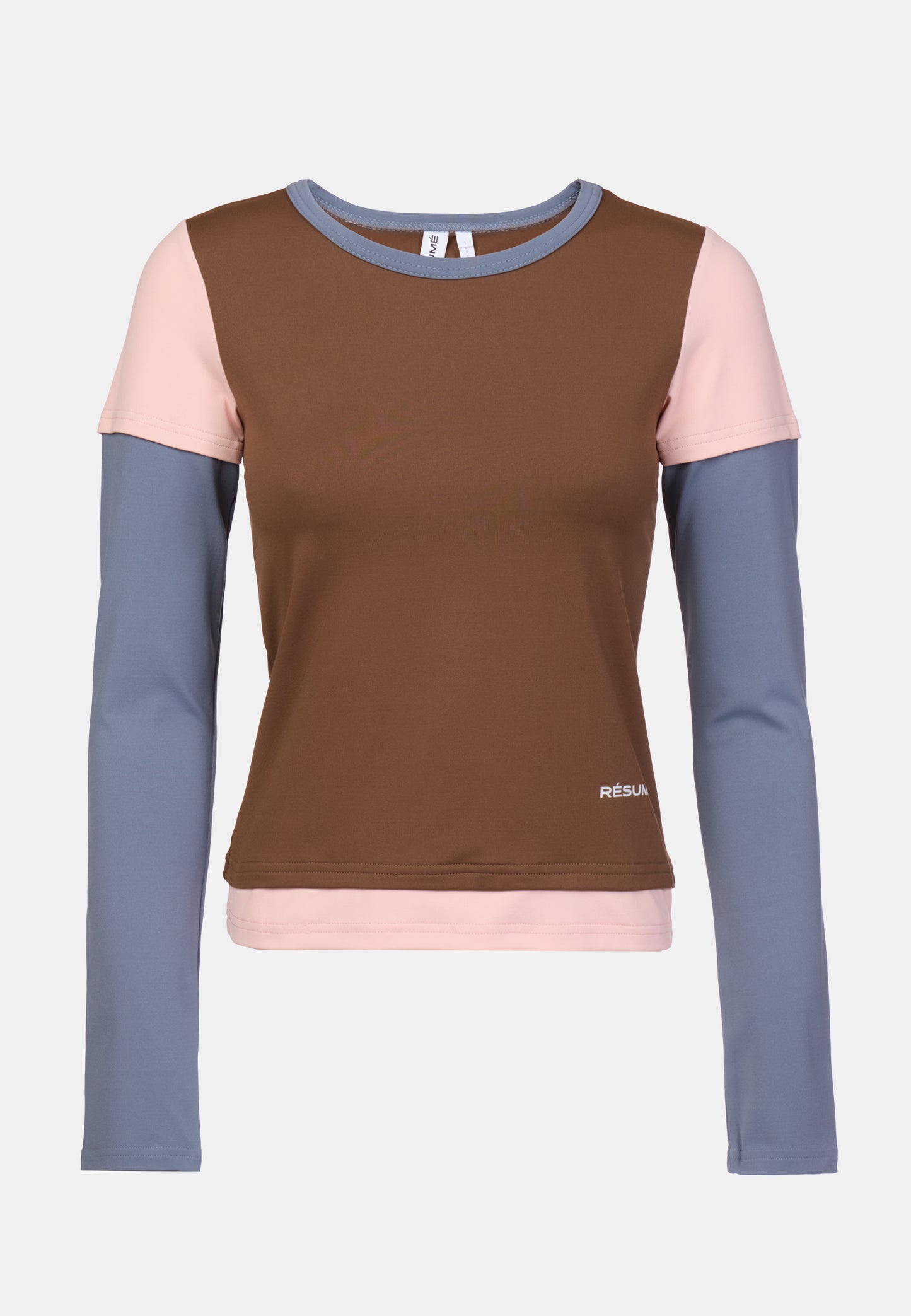 AmariRS Blouse Multi Brown