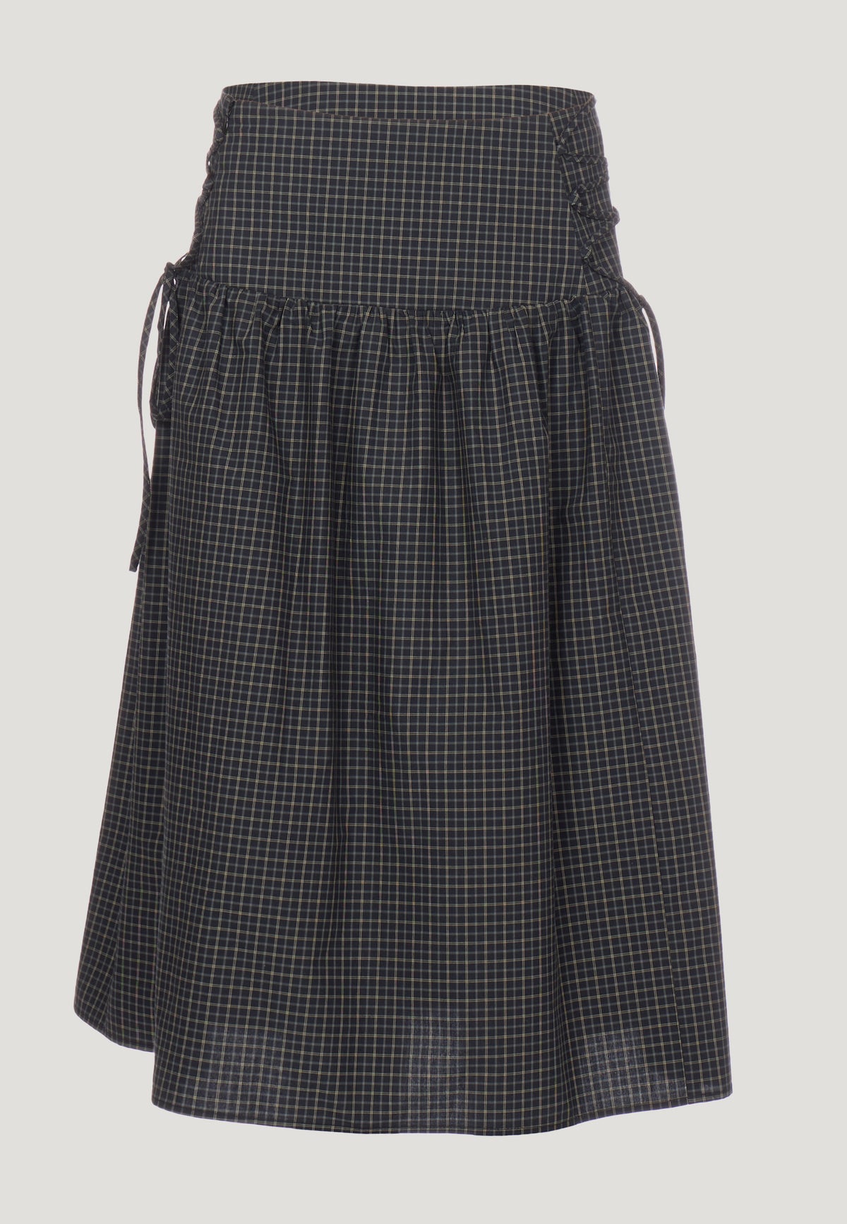 OriannaRS Skirt Black Check