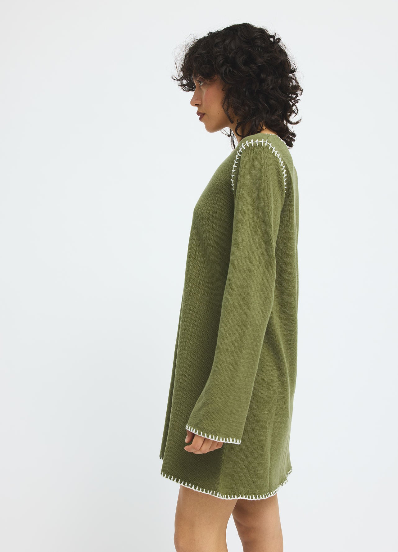 DohaRS Knit Dress Army