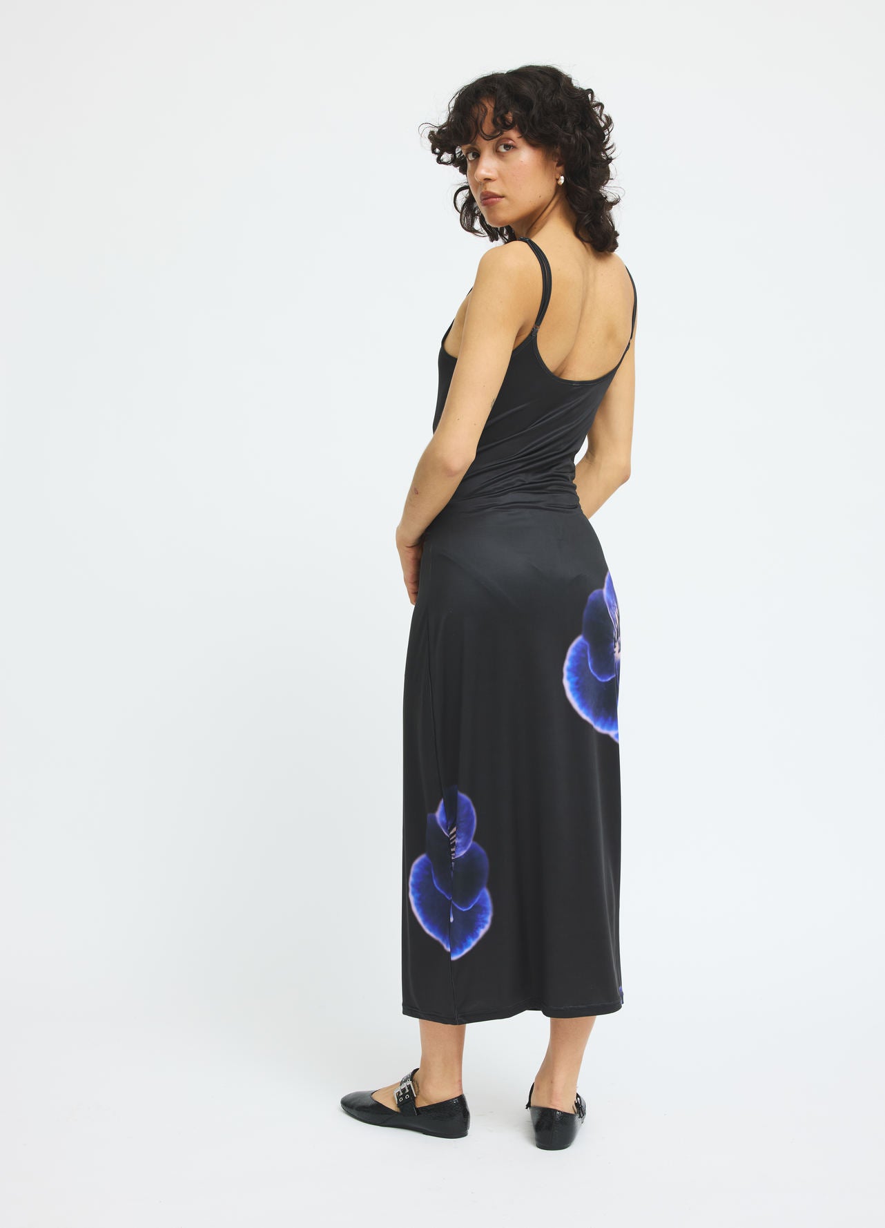 DayaRS Dress Multi Black