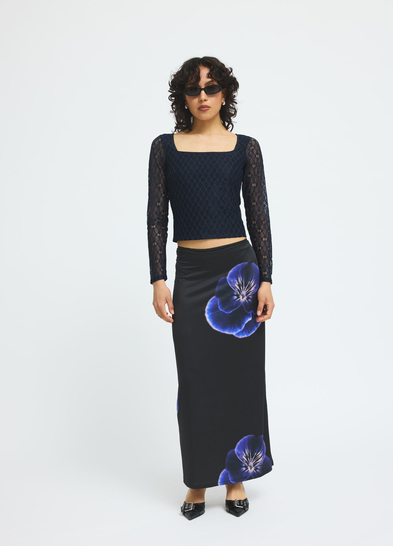 DayaRS Skirt Multi Black