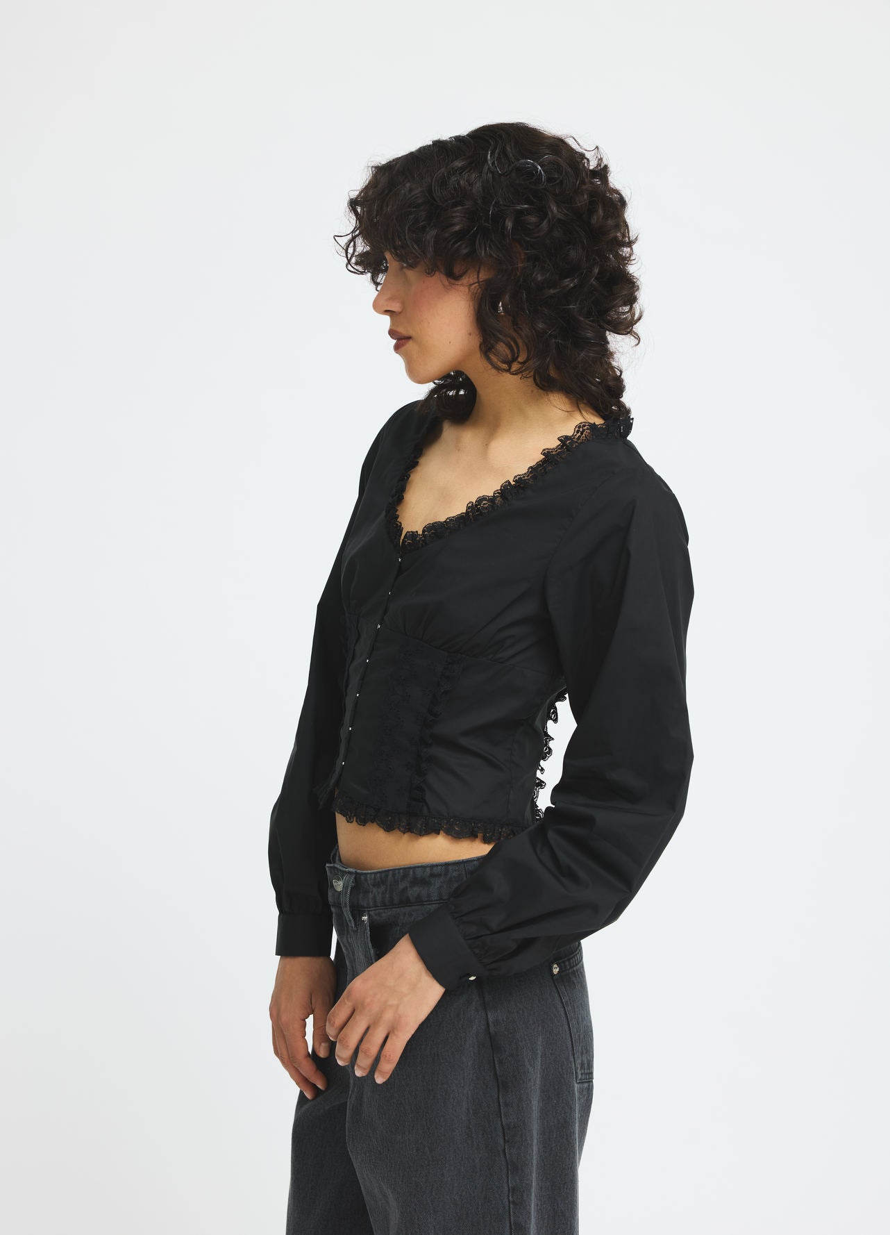 DaphneRS Blouse Black