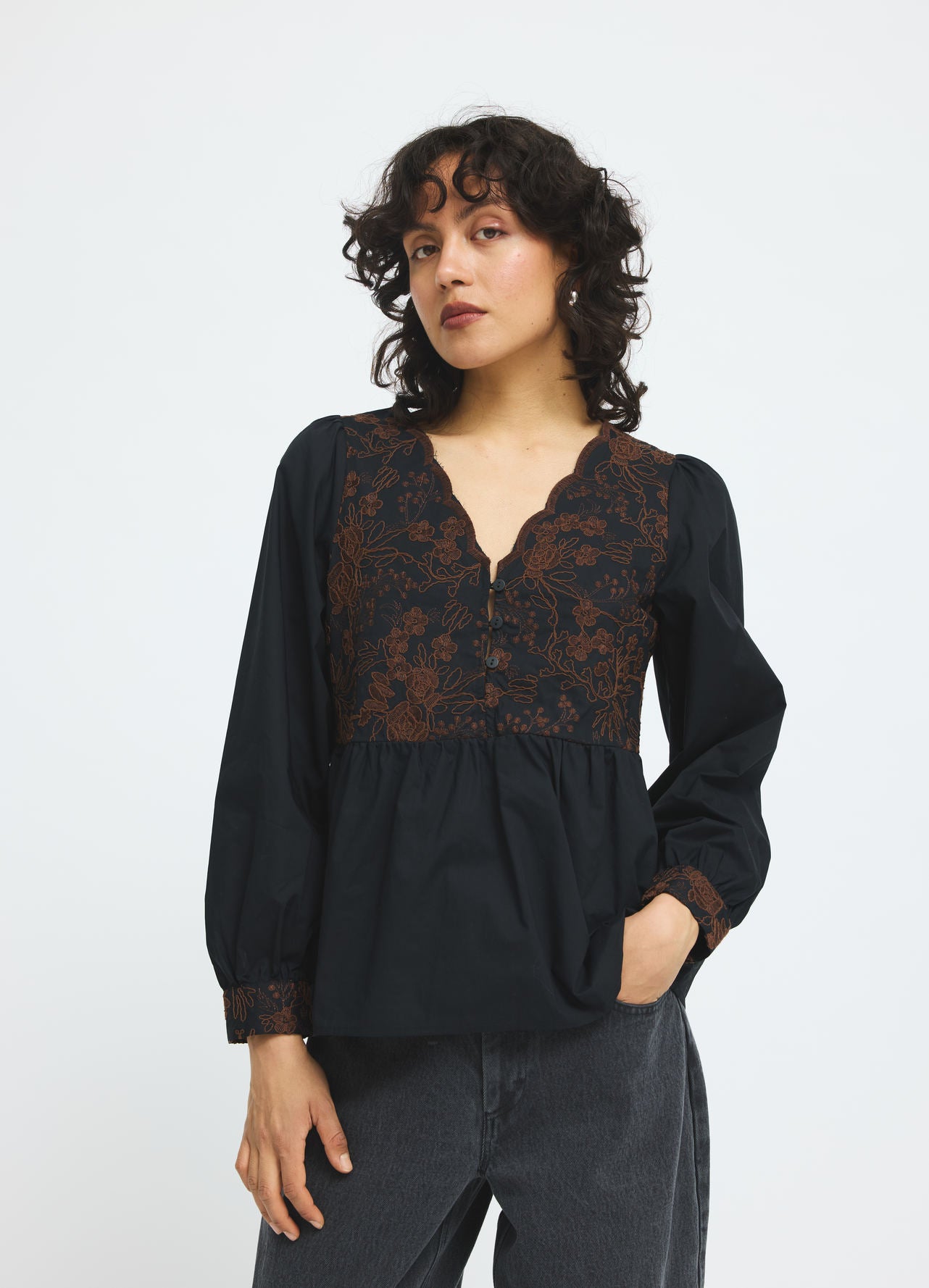 DianaRS Blouse Black