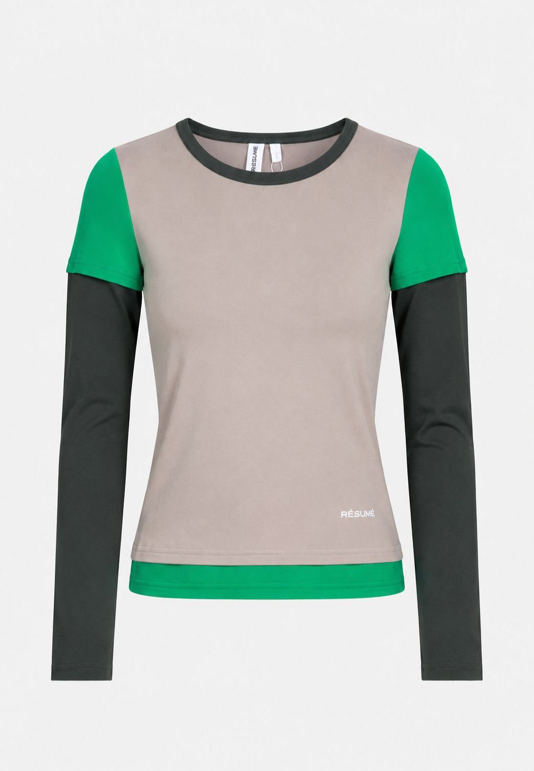 AmariRS Blouse Multi Green