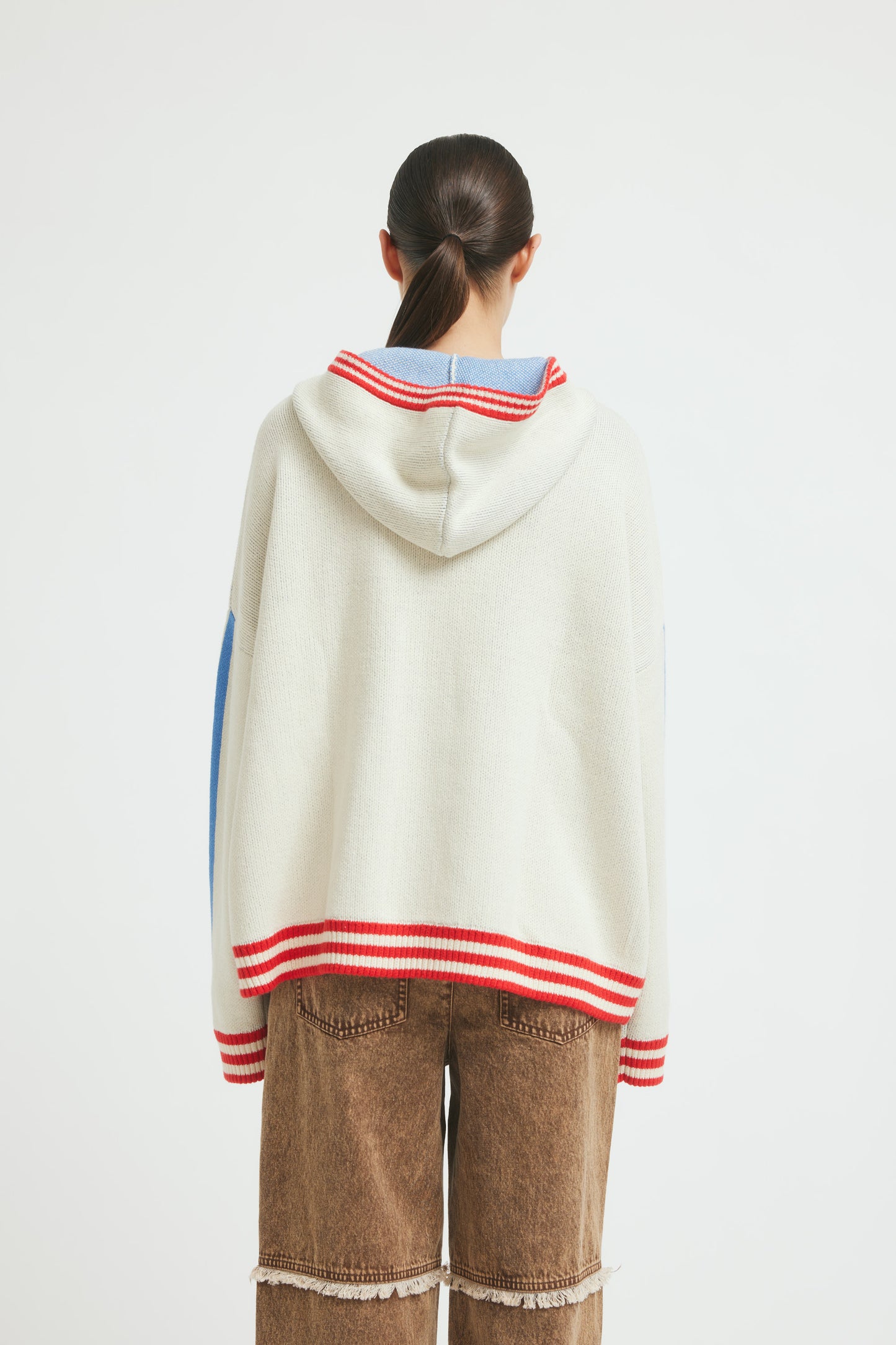 CamdenRS Zipper Cardigan Creme