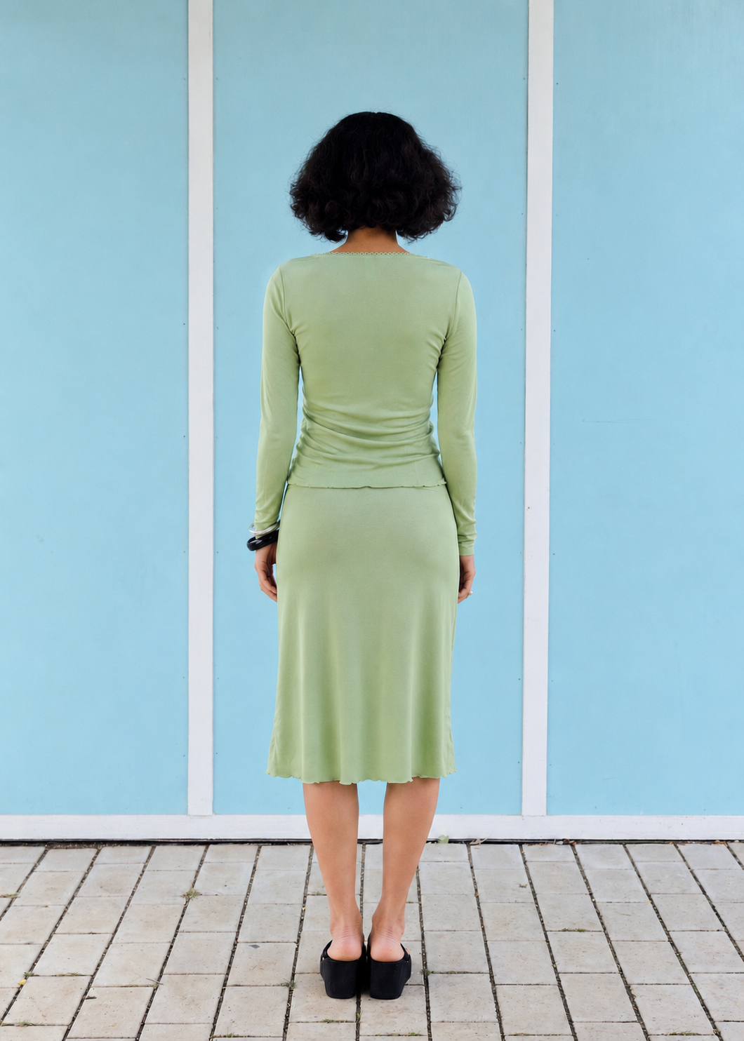 NicoletteRS Skirt Apple Green