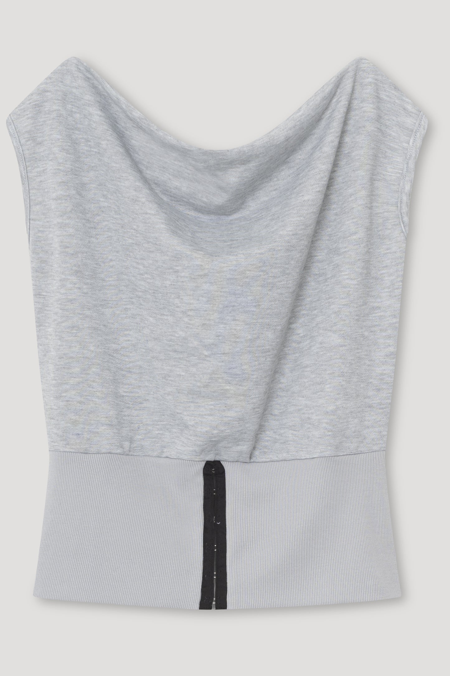 NaomiRS Top Light Grey melange