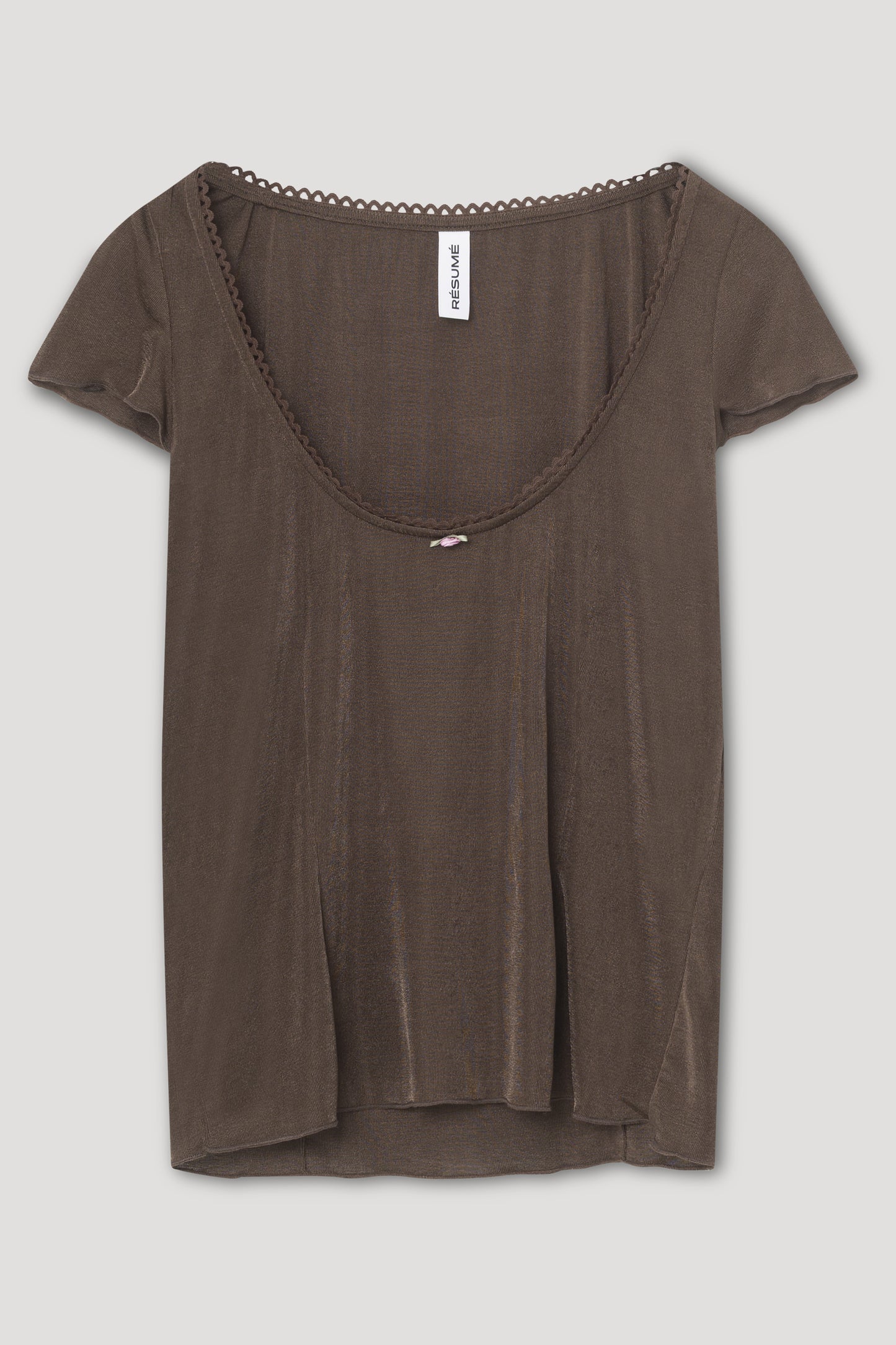 NicoletteRS Top Dark Brown