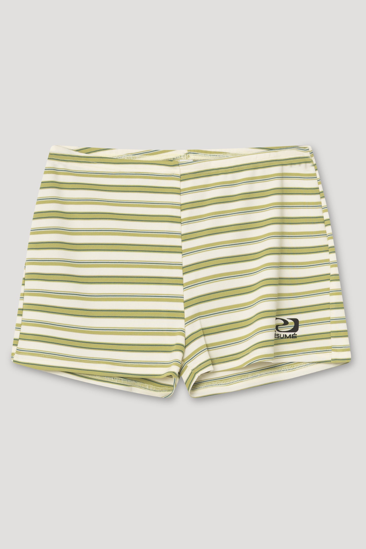 NicoleRS Shorts Green Stripe