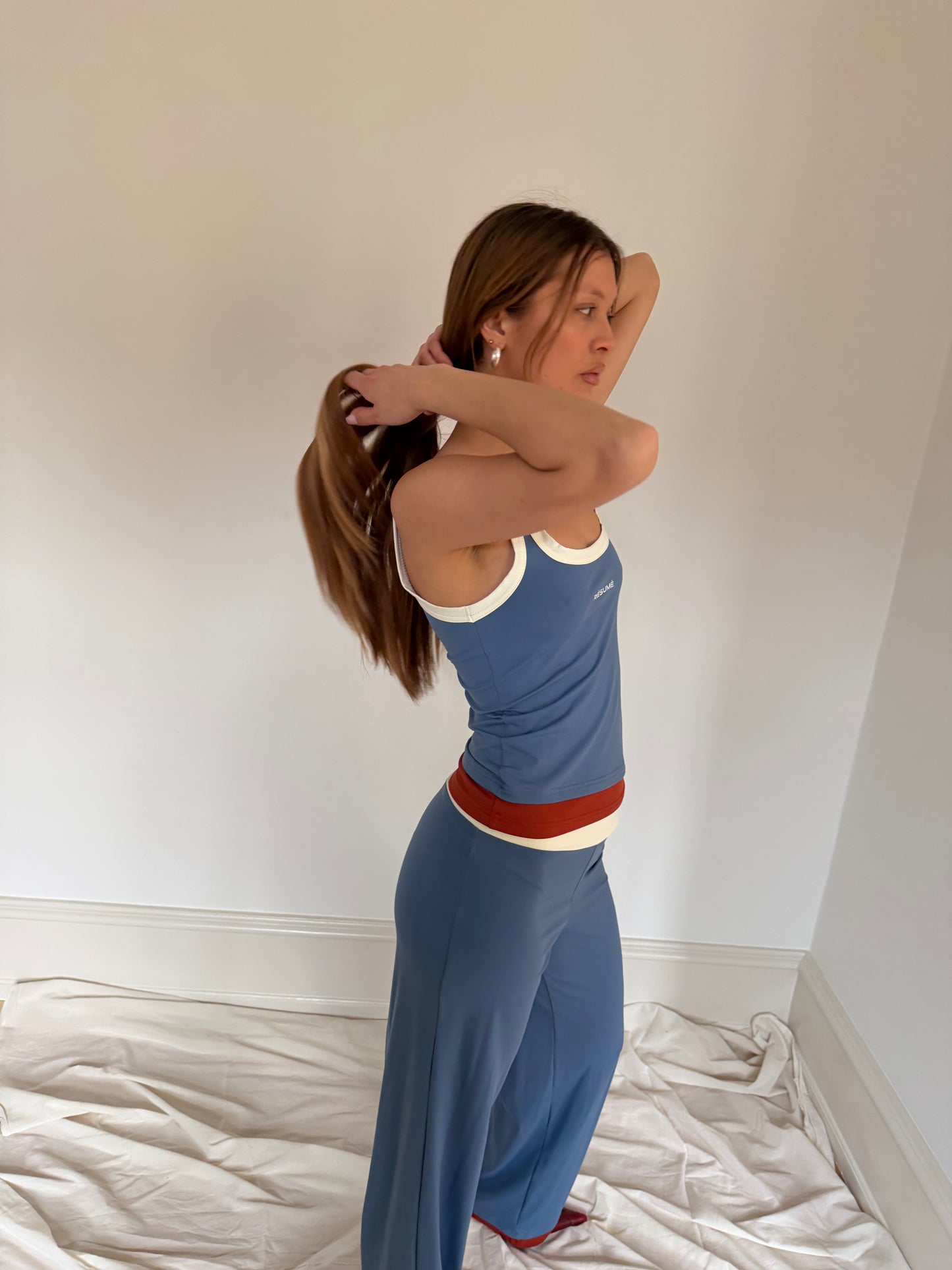 AlexRS Top Multi Blue