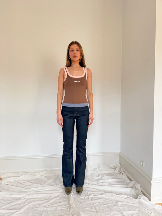 AlexRS Top Multi Brown