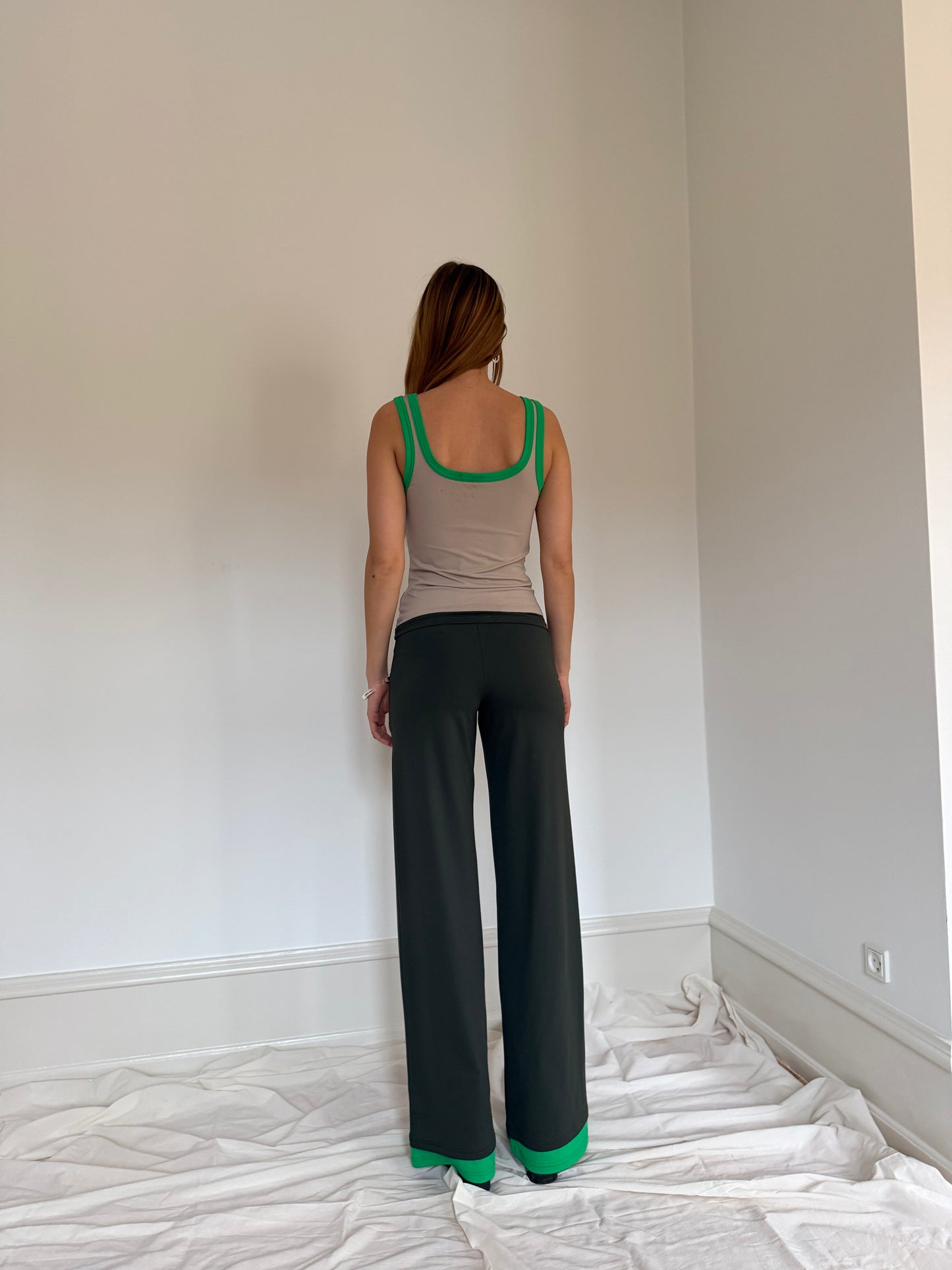 AlexRS Top Multi Green