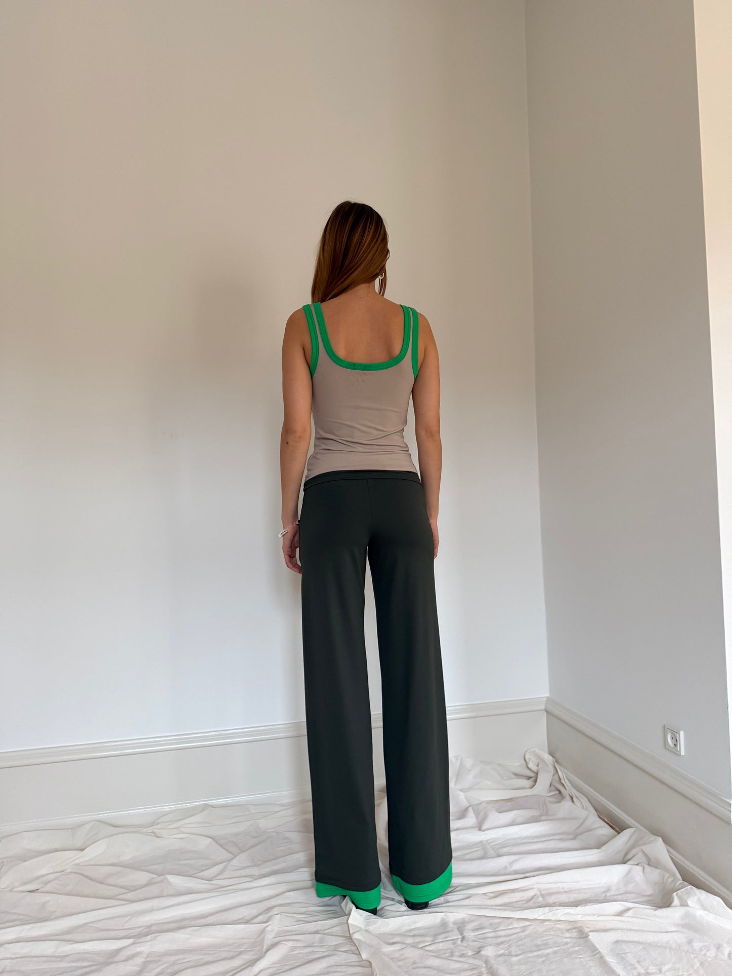 AsherRS Pant Multi Green