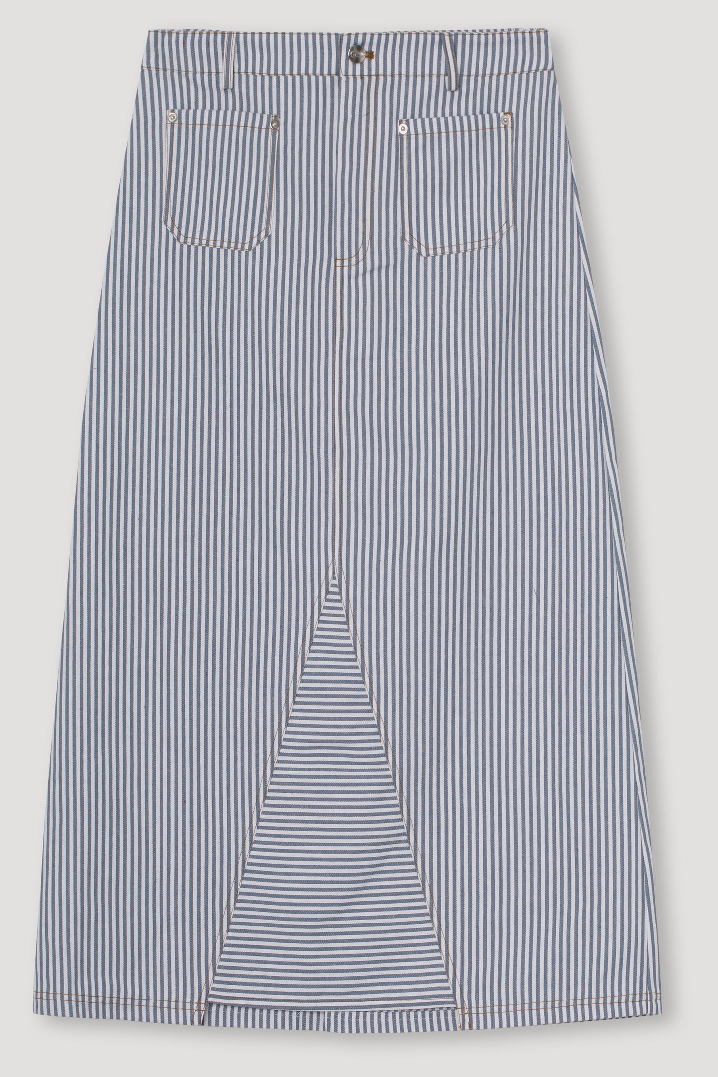 BryceRS Skirt Blue Stripe