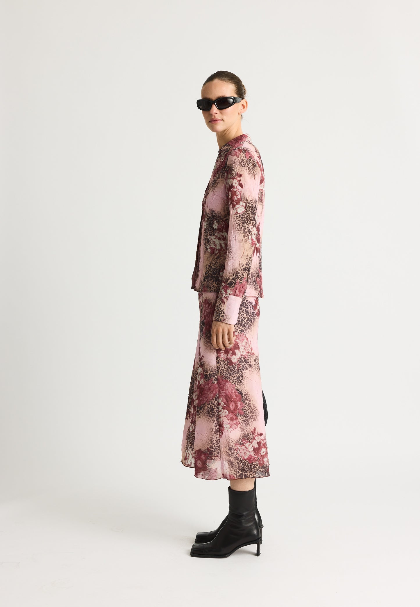 KarlieRS Blouse  Multi Pink