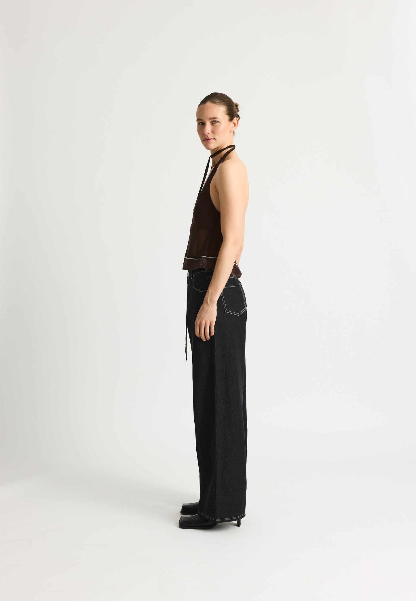 KendraRS Top  Dark Brown