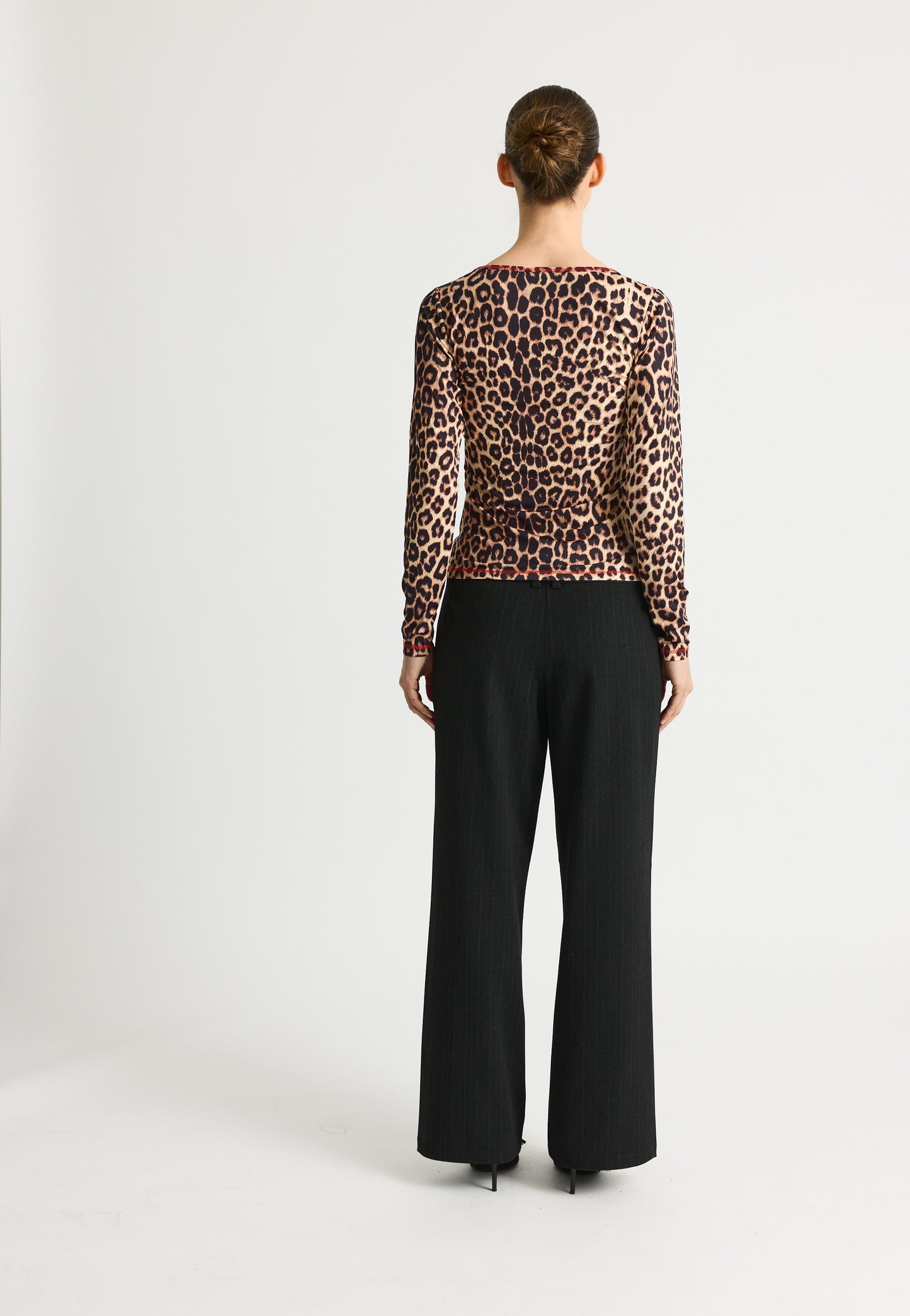 KeylaRS Blouse  Multi Brown