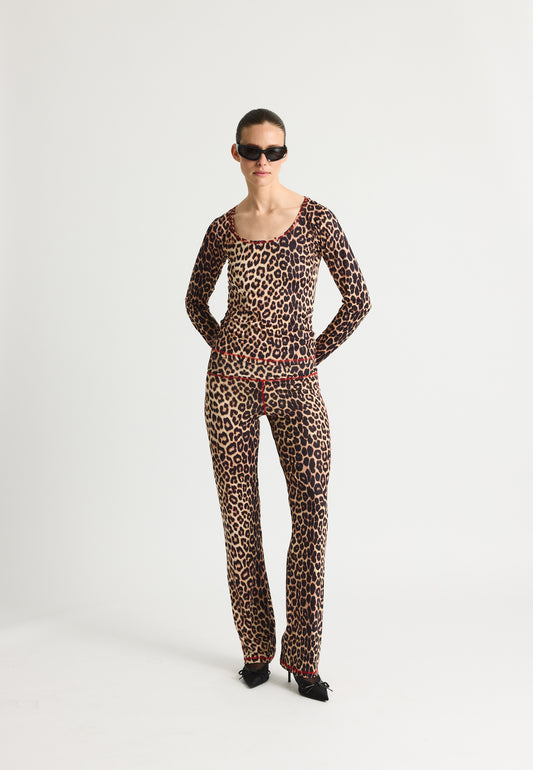 KeylaRS Pant  Multi Brown