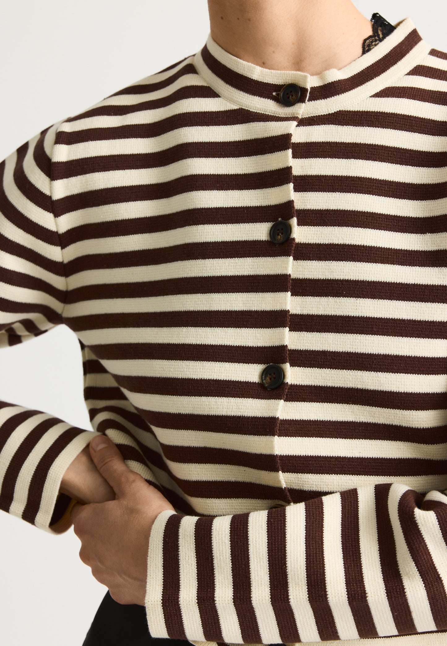 KodyRS Knit Cardigan Creme