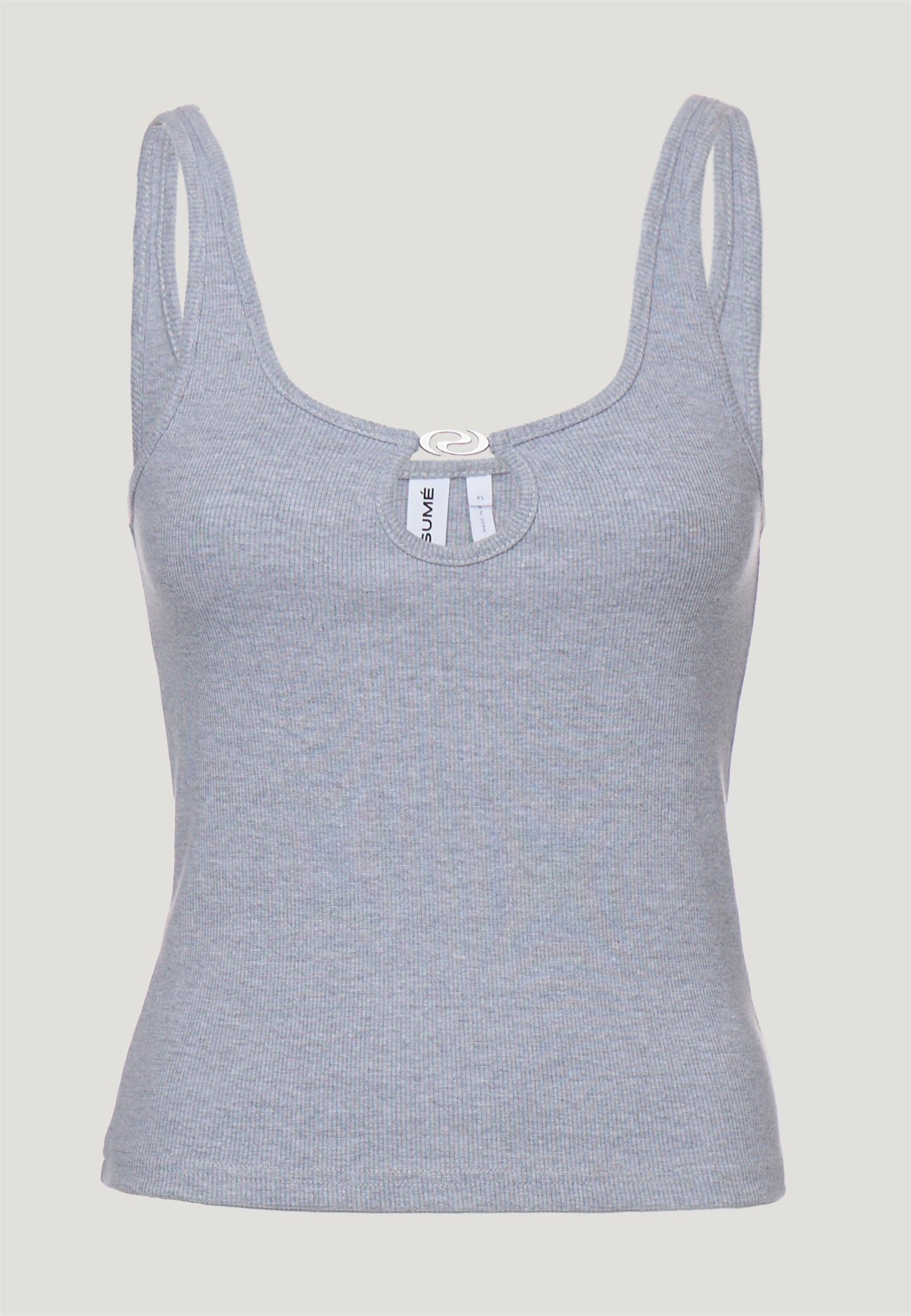 LucyRS Top Grey Melange