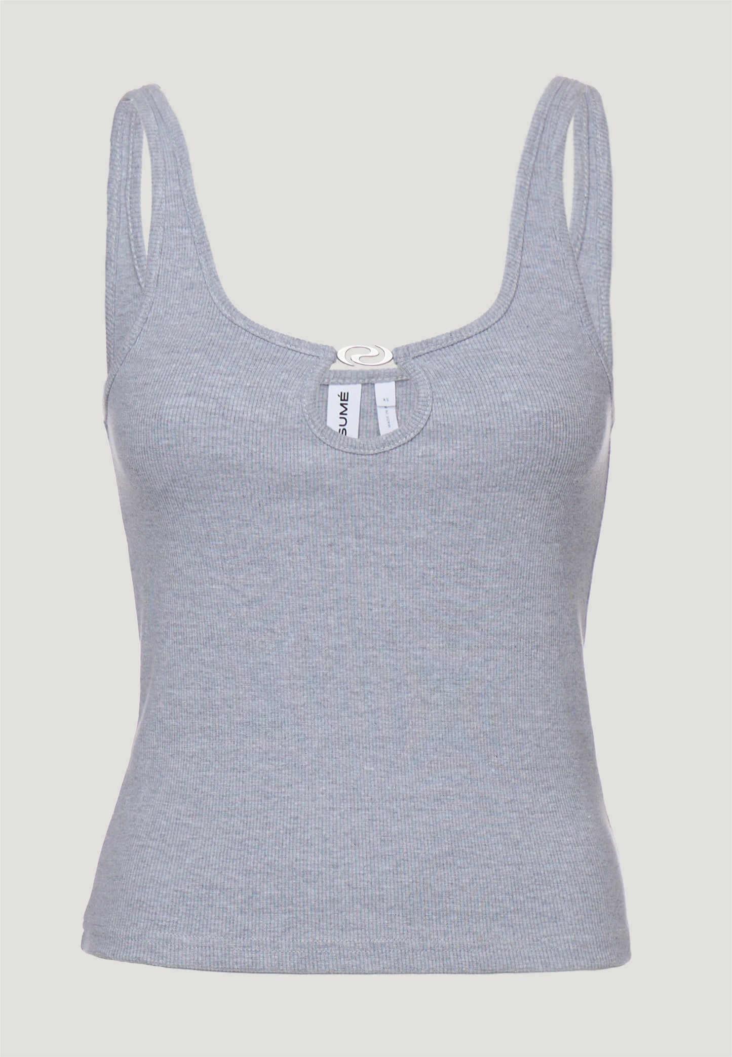 LucyRS Top Grey Melange
