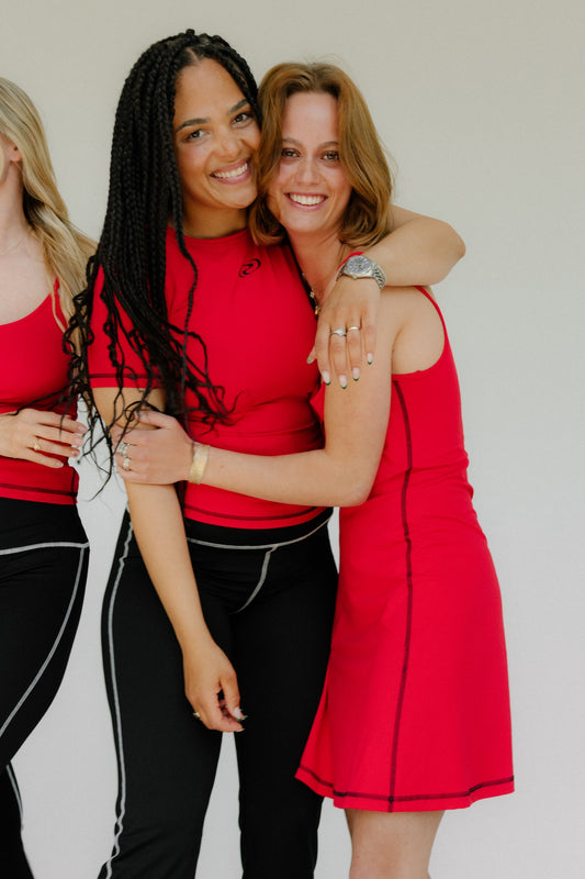 AngelaRS Dress Red