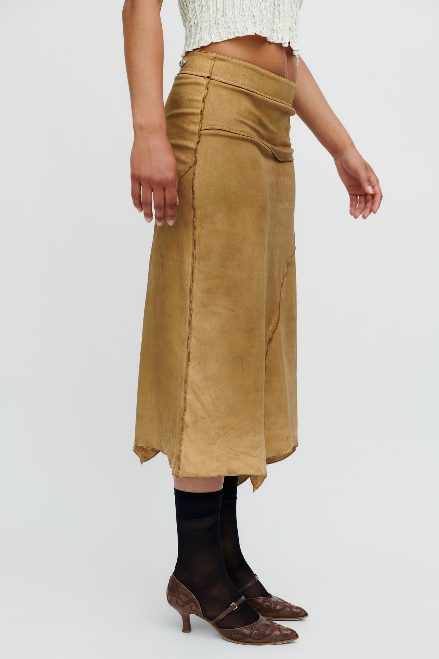 FirenzeRS Skirt Light Camel