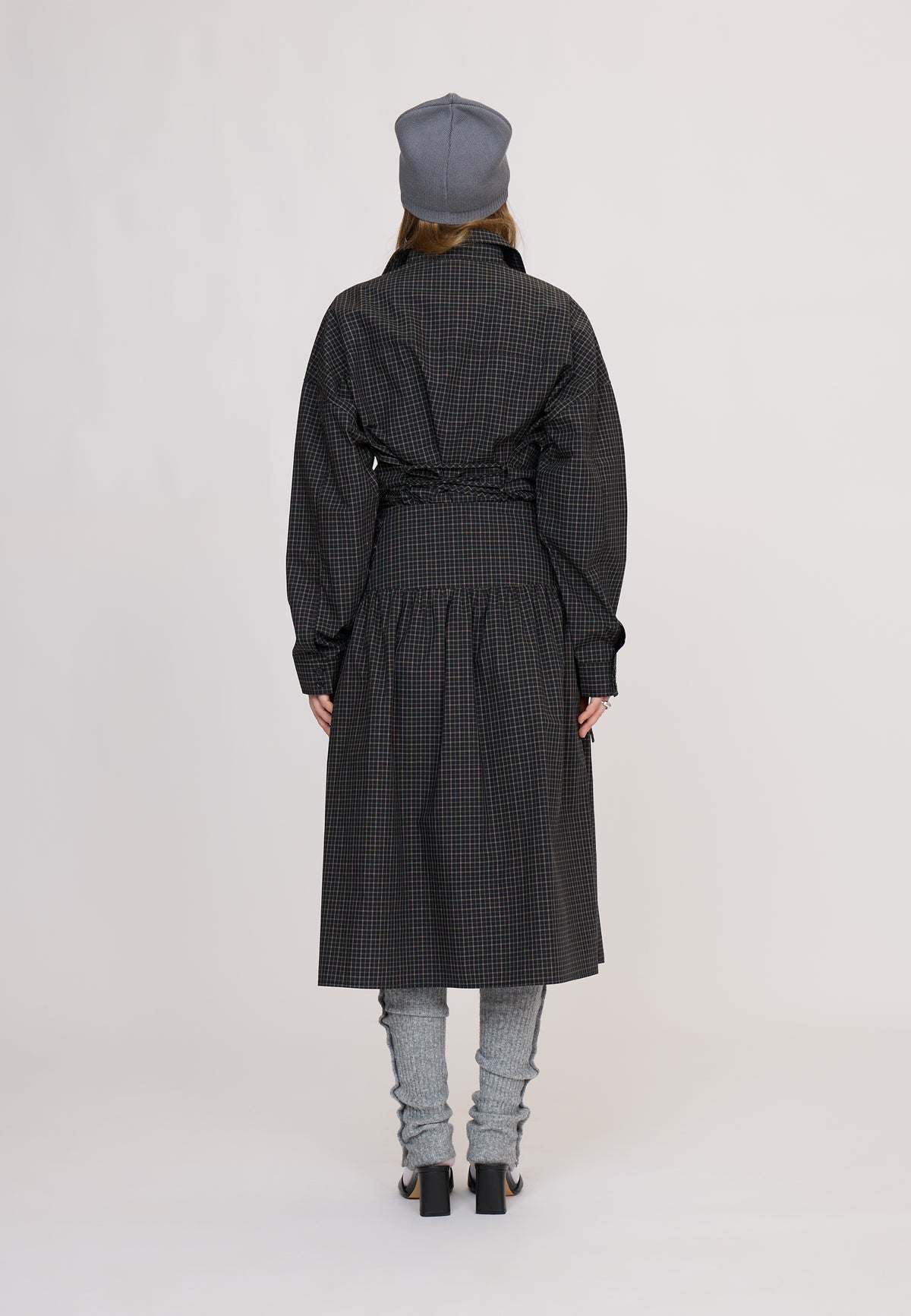 OriannaRS Skirt Black Check