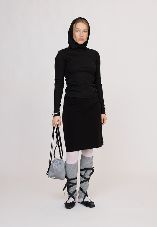 OmaRS Hoodie Blouse Black
