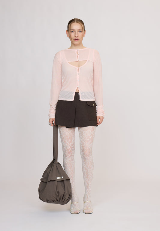 OliseRS Knit Blouse Ballerina Pink