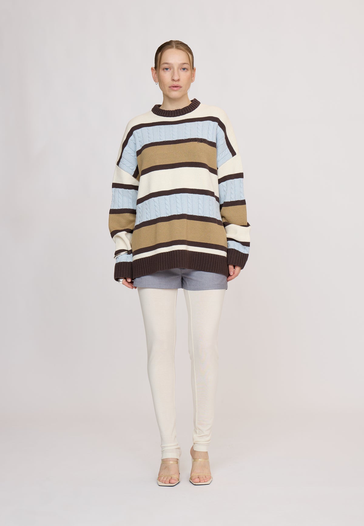 KarloRS Knit  Multi Blue