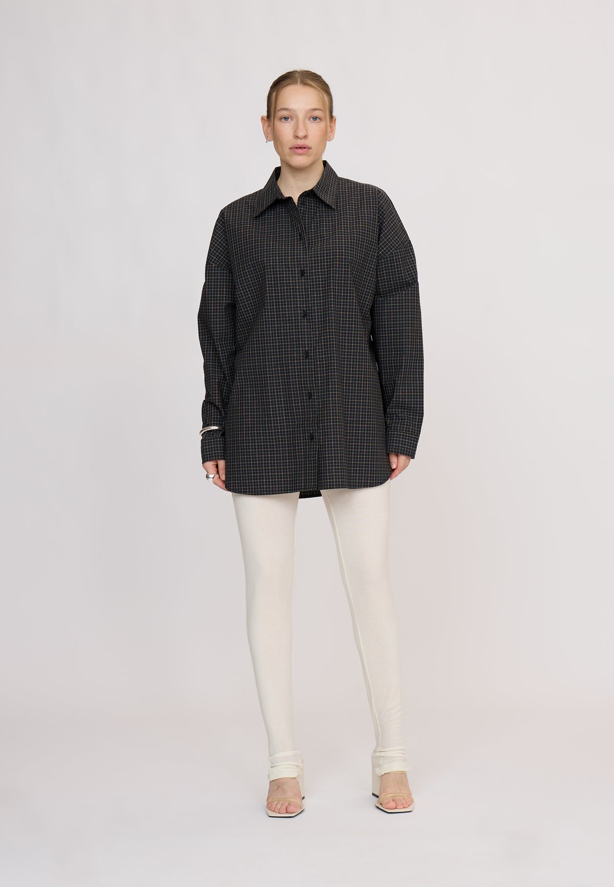 OriannaRS Shirt Black Check