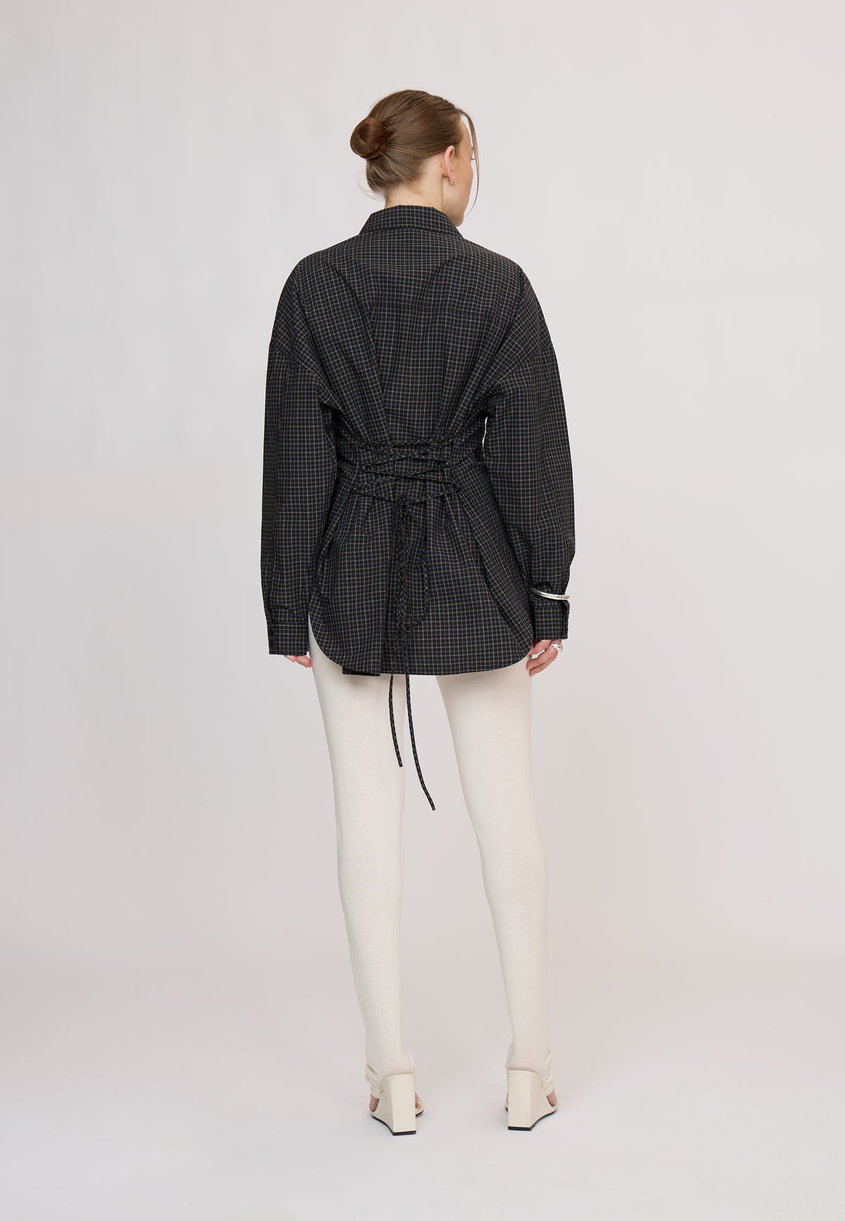 OriannaRS Shirt Black Check