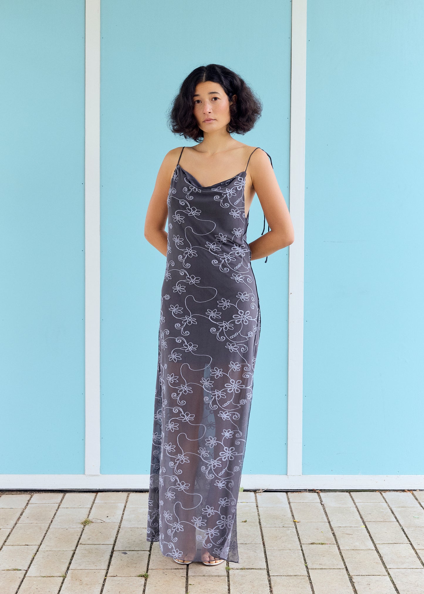 NannaRS Long Dress Pavement Grey