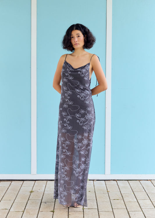 NannaRS Long Dress Pavement Grey