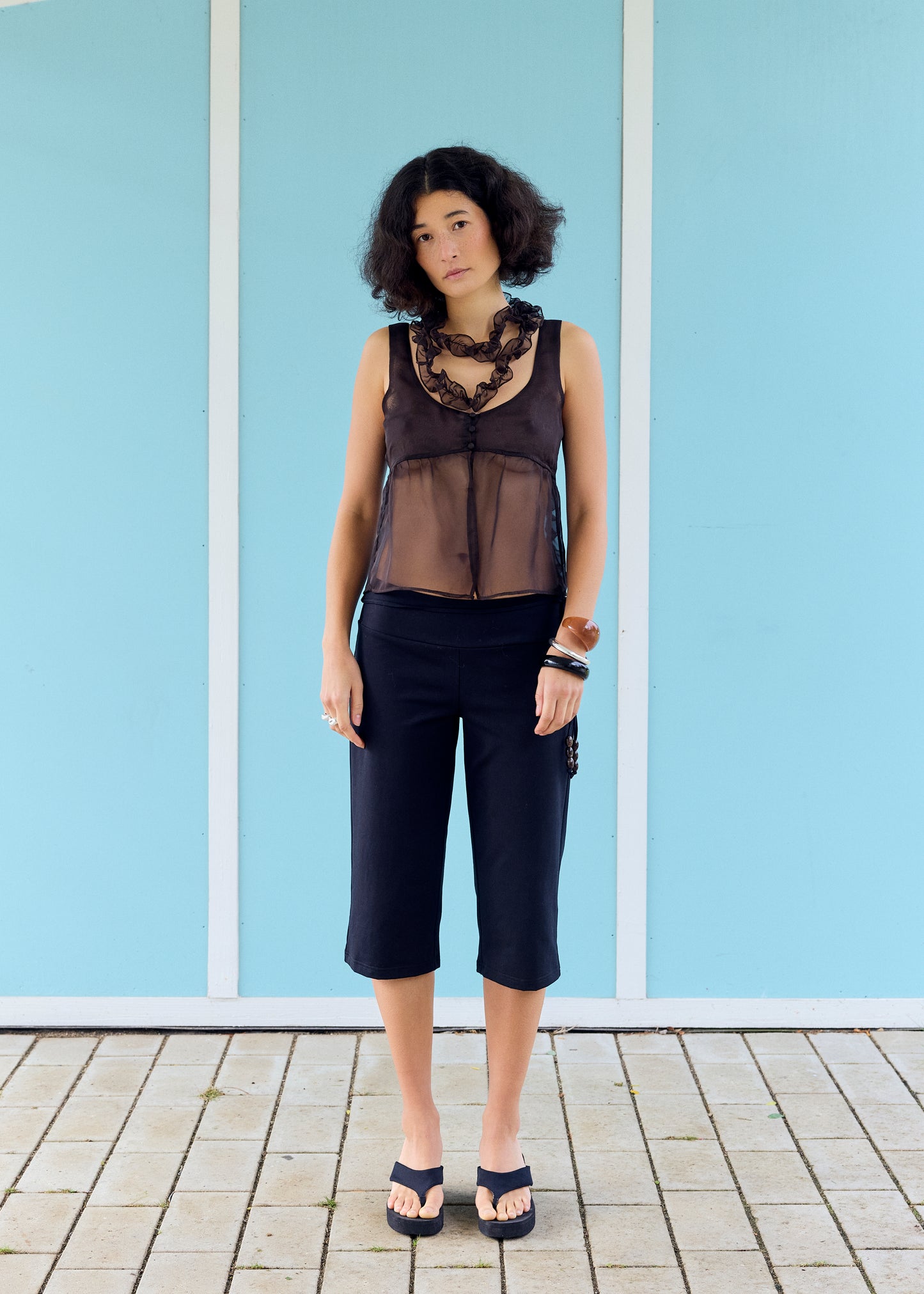 NoomiRS Capri Pant Black