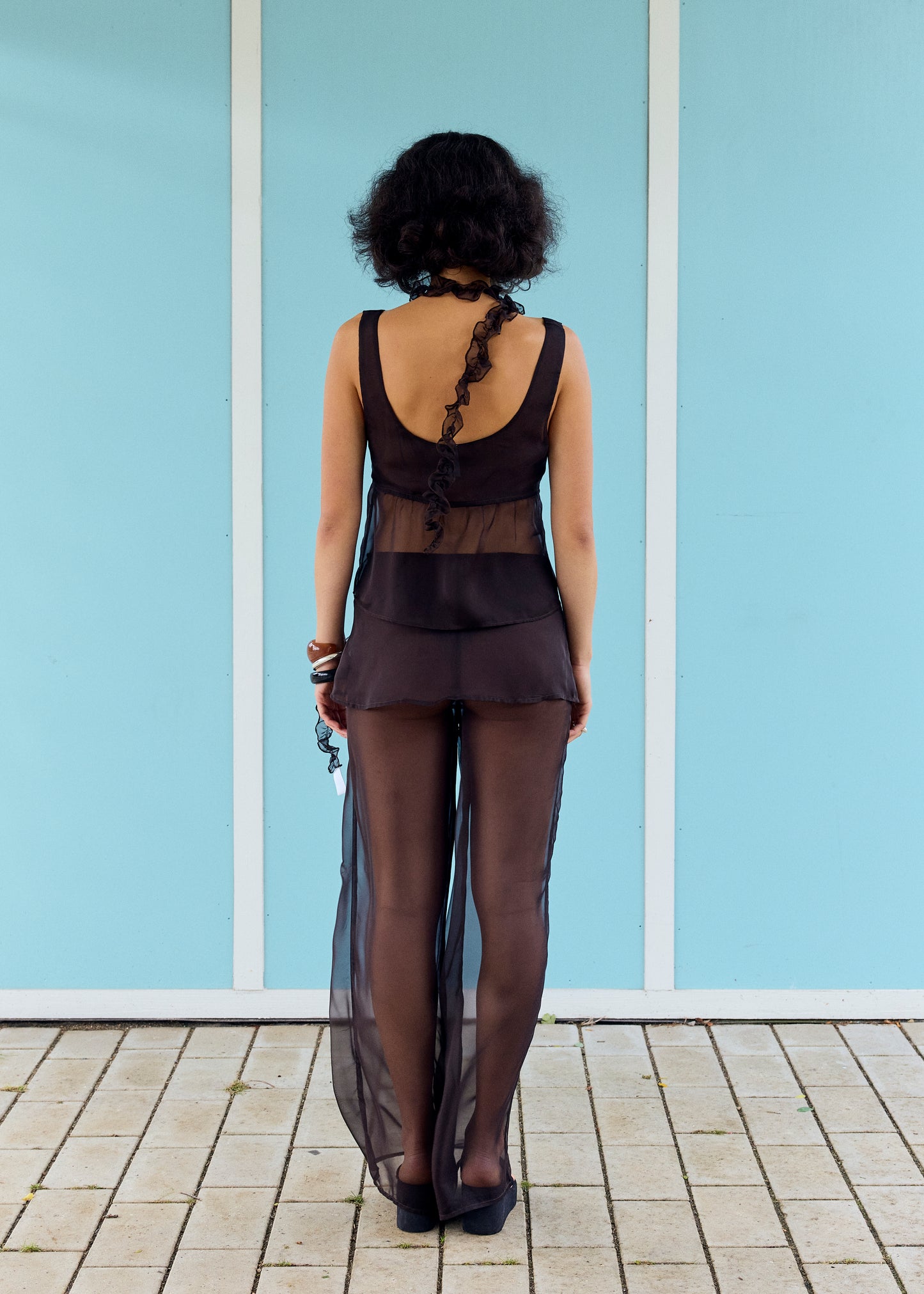 NadineRS Top Dark Brown