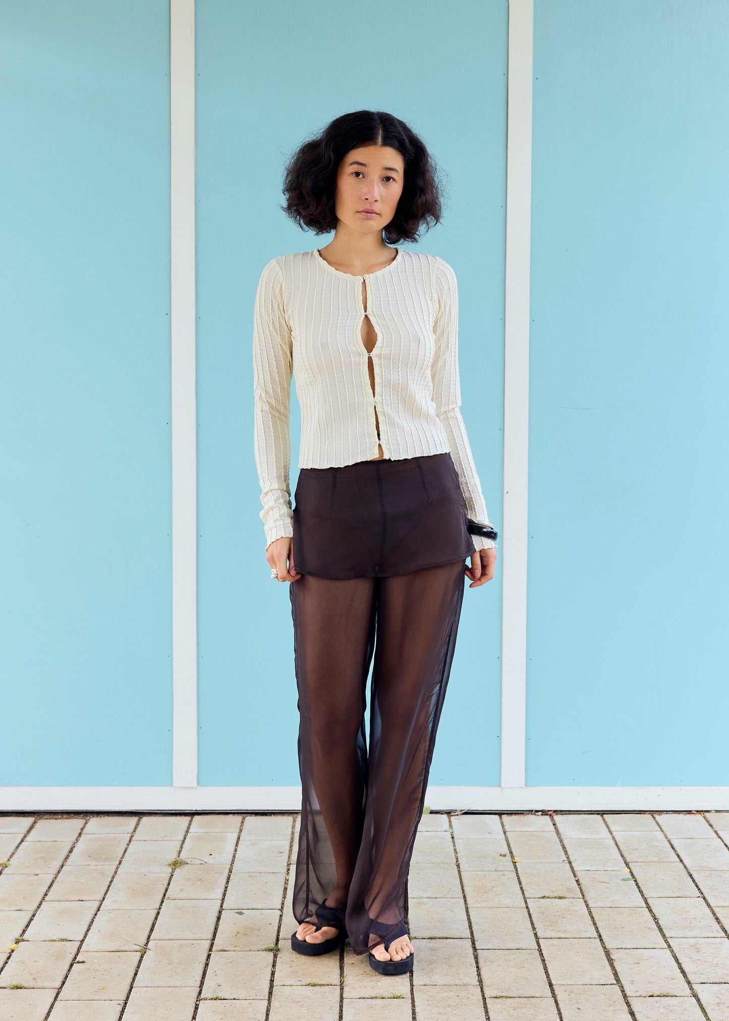 NadineRS Pant Dark Brown