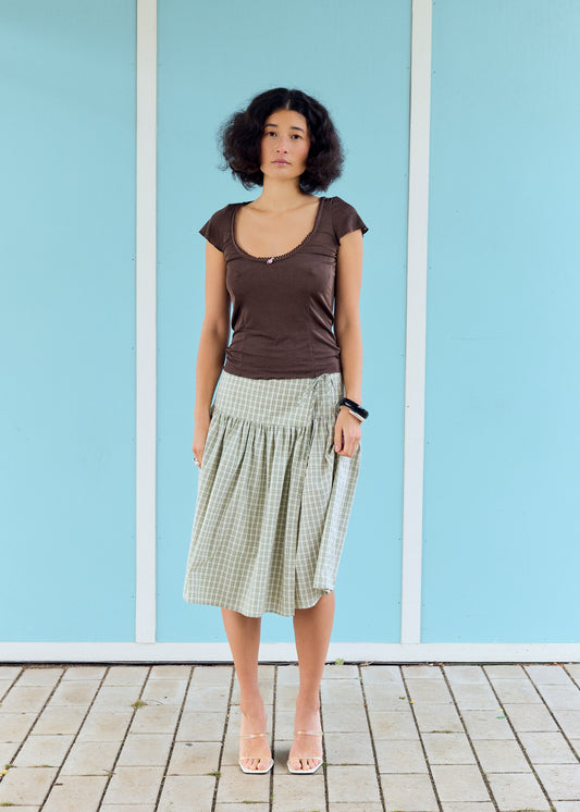 NicoletteRS Top Dark Brown