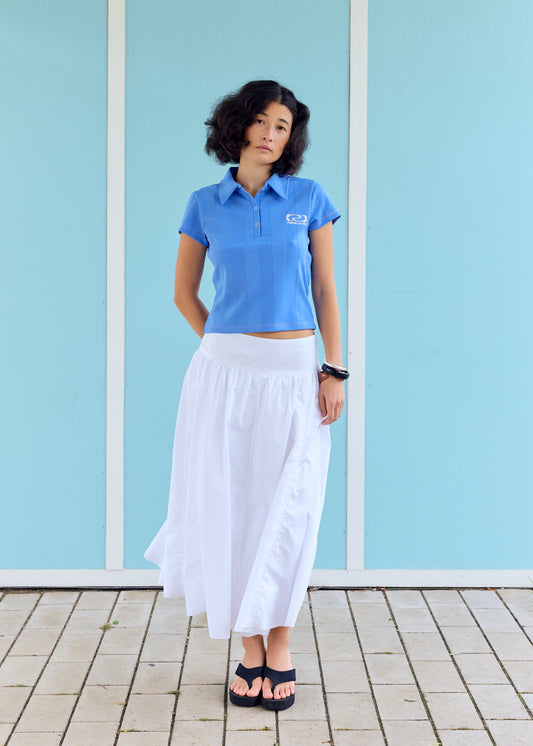 NoelRS Polo Tee Blue Lagoon