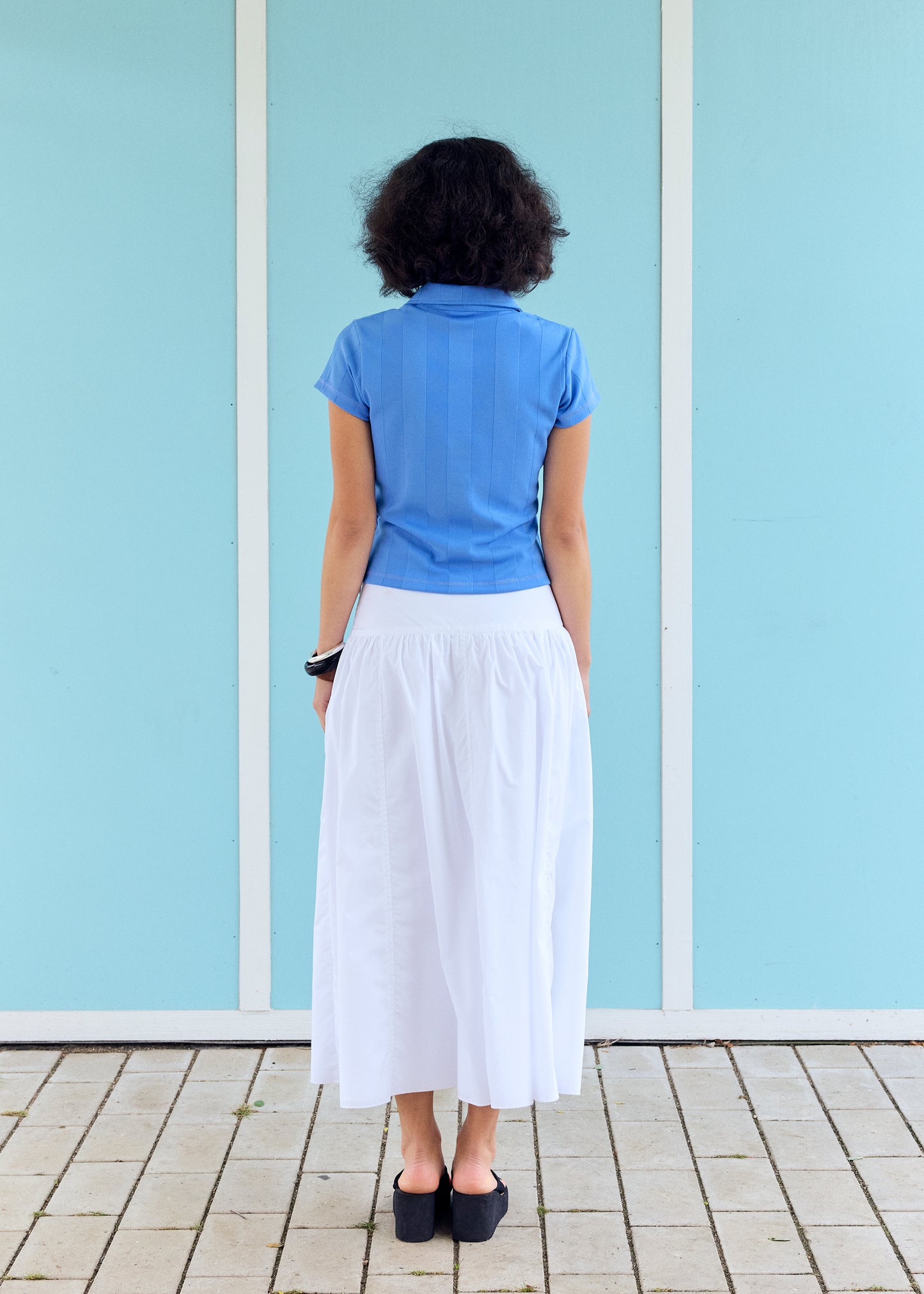 NoelRS Polo Tee Blue Lagoon