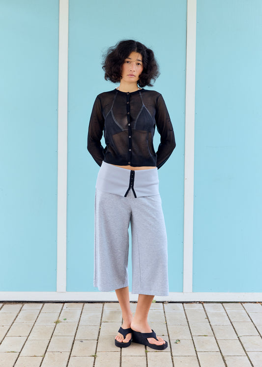 NaomiRS Pant Light Grey melange