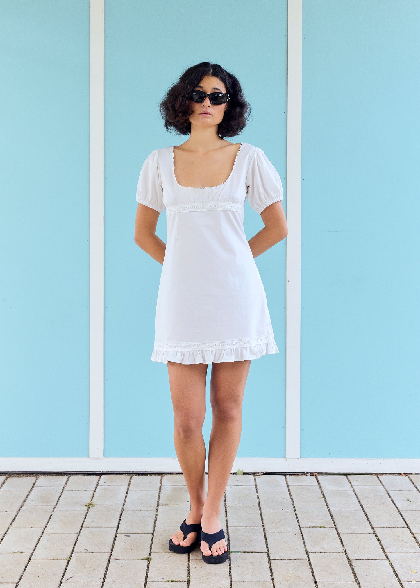 NonnaRS Dress White