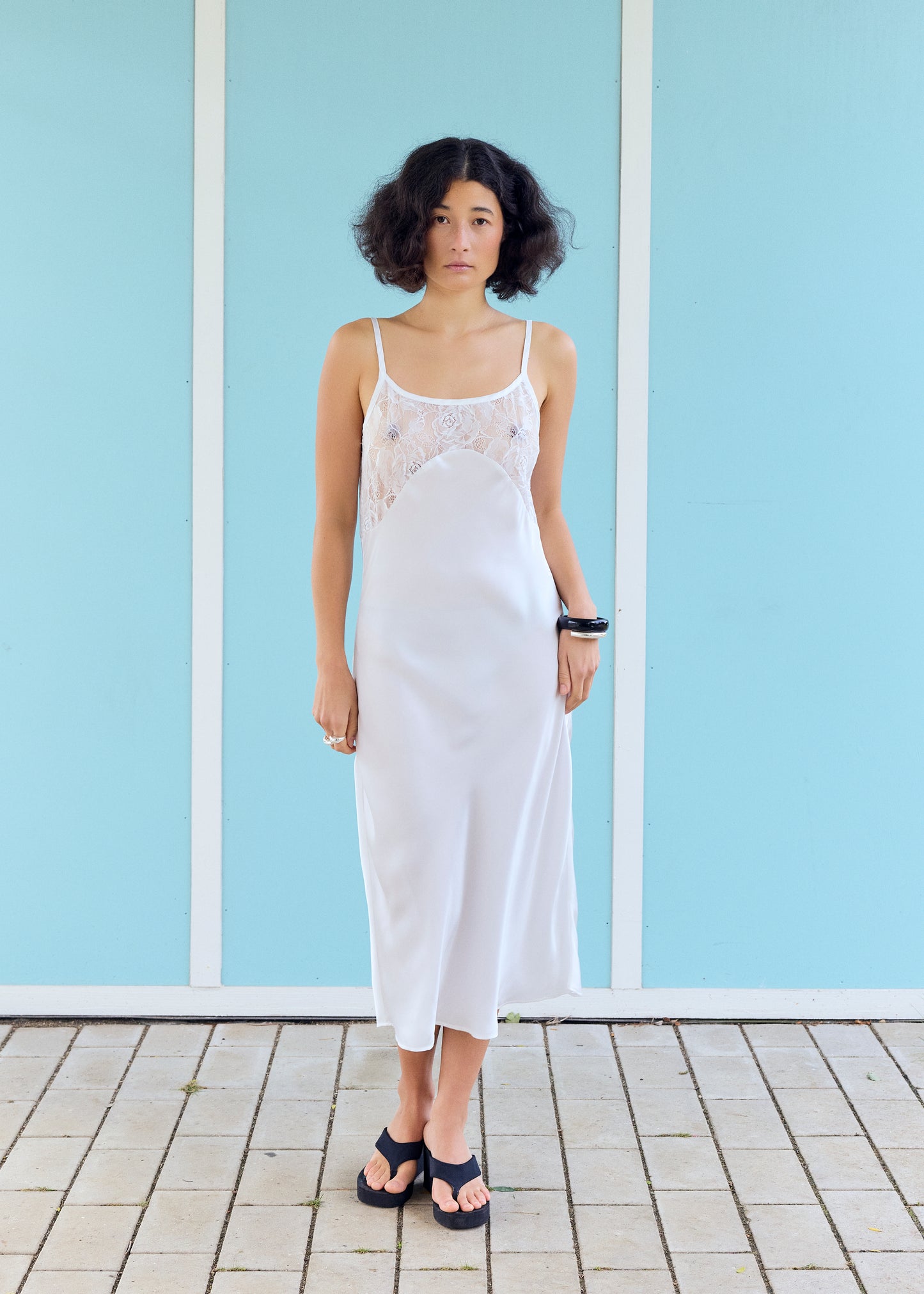 NayaRS Dress White