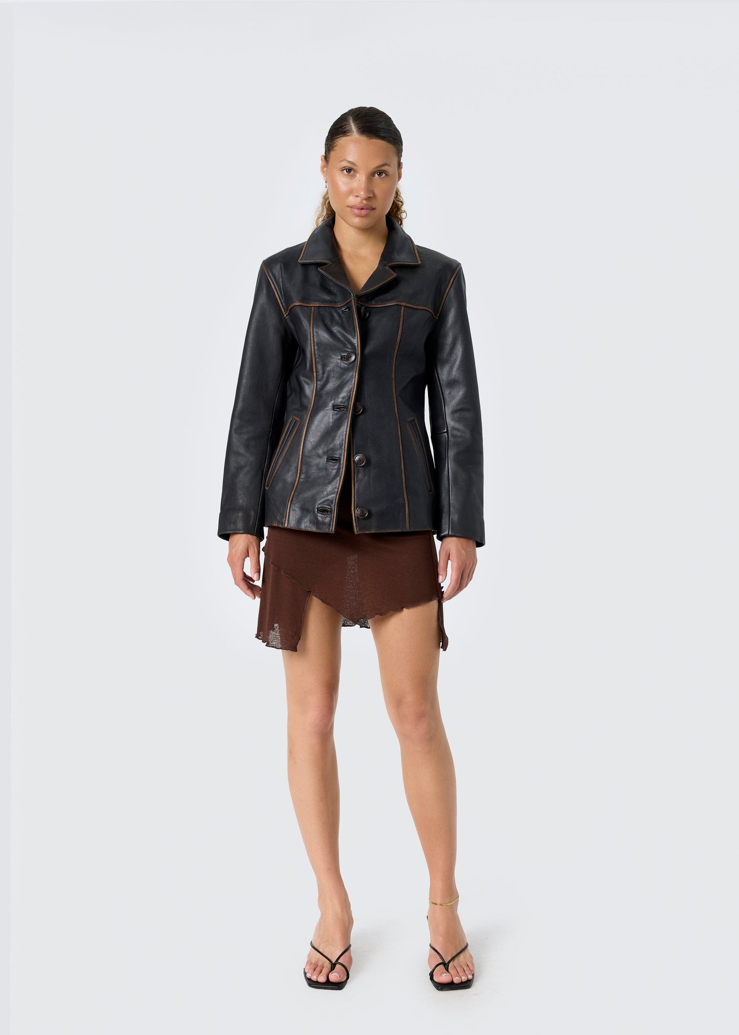 MaddoxRS Leather Jacket Black